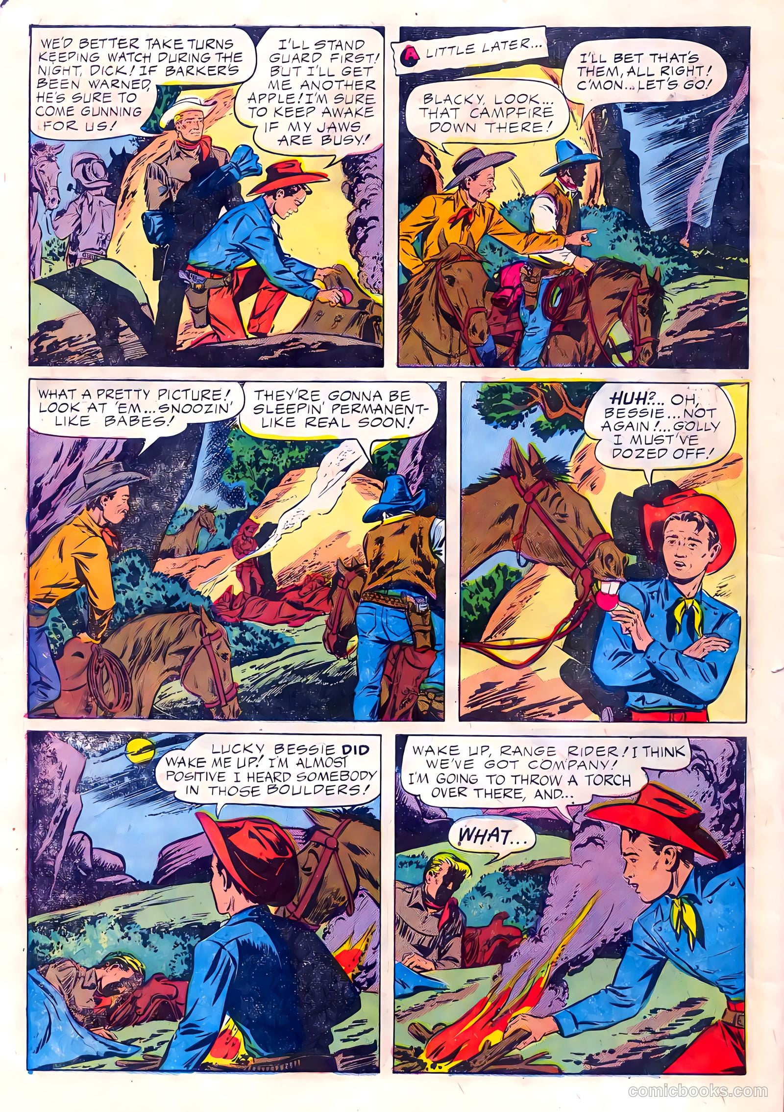 Range Rider #10 (1955) — page 30 of 36