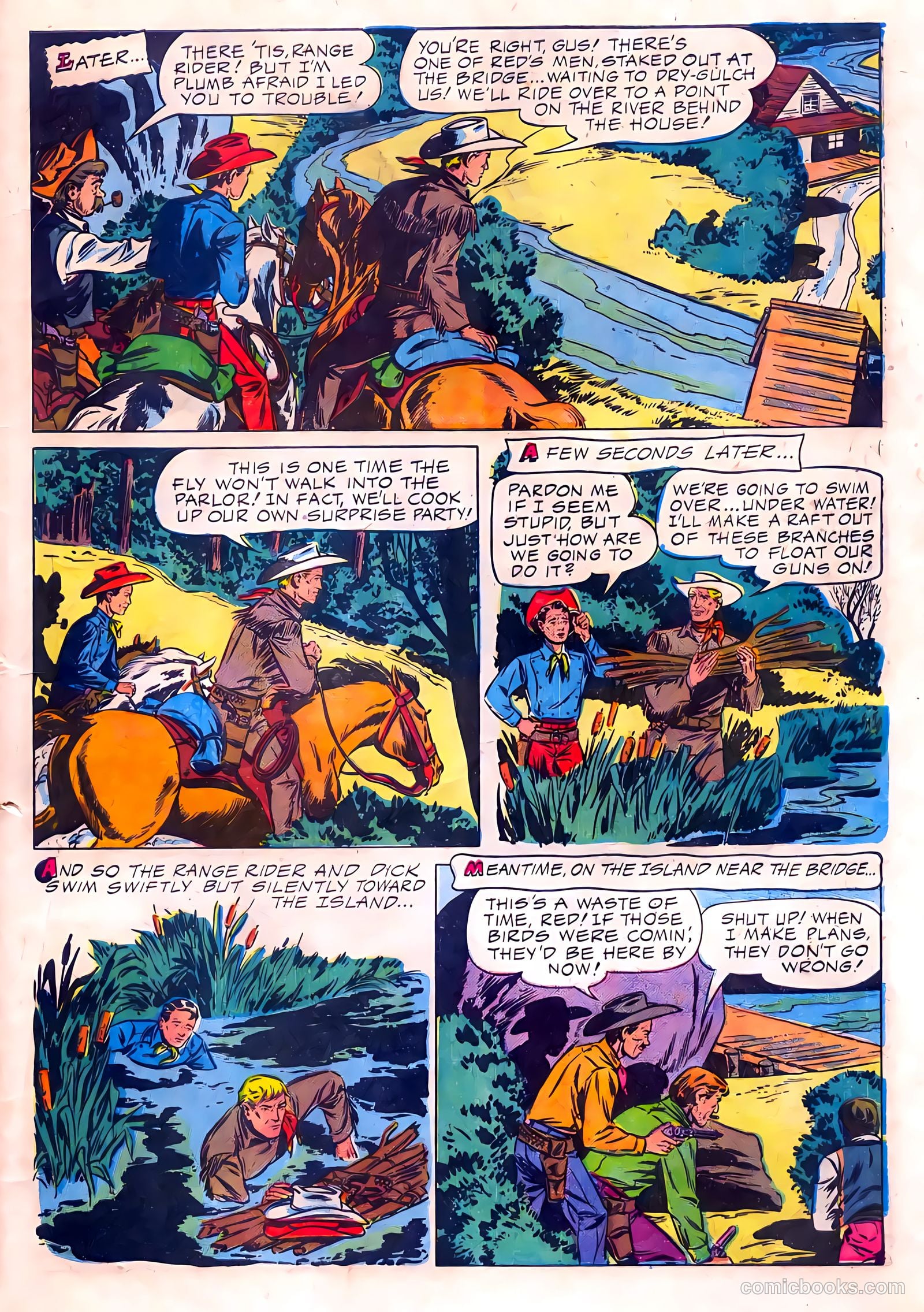 Range Rider #10 (1955) — page 33 of 36