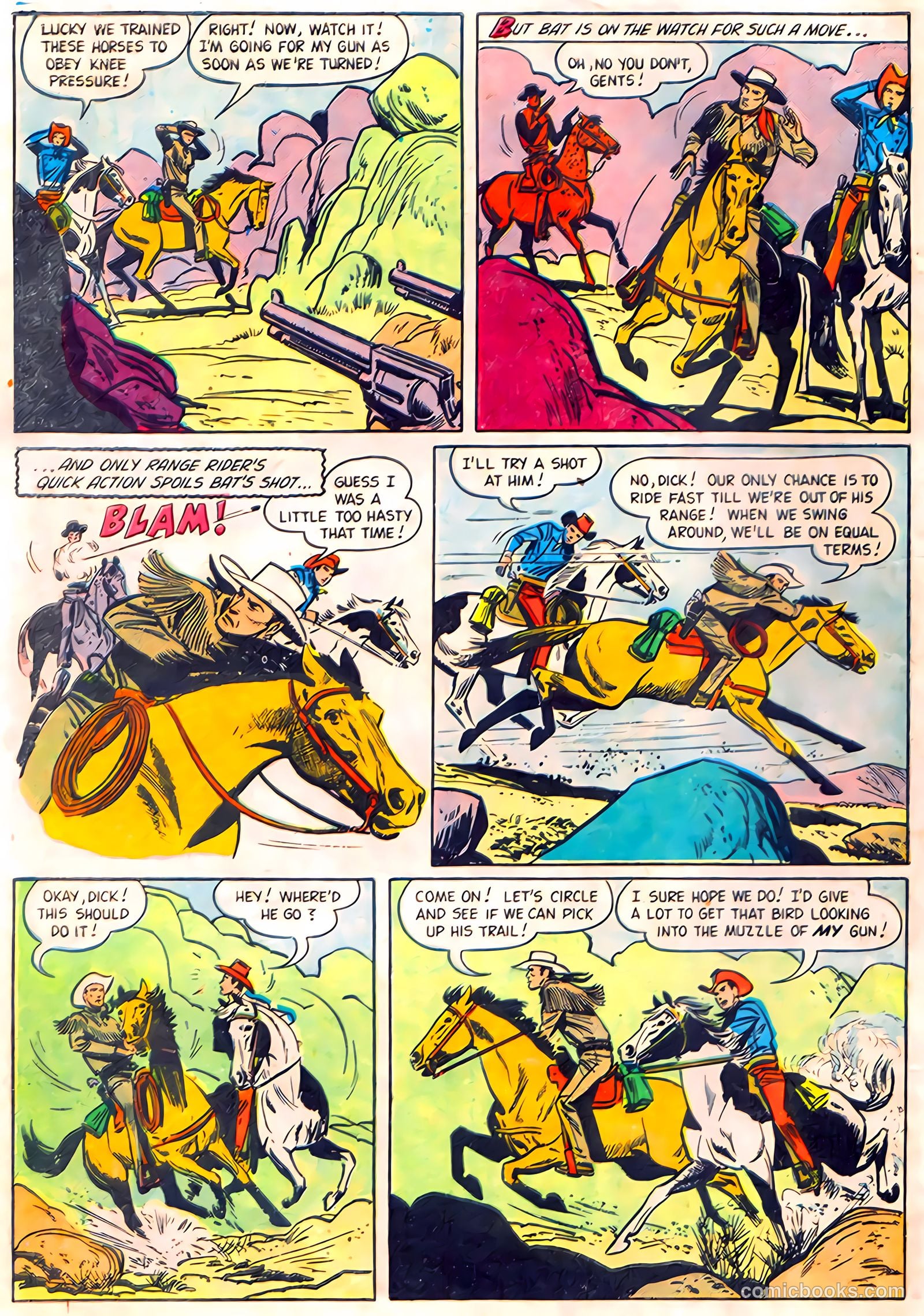 Range Rider #11 (1955) — page 6 of 36