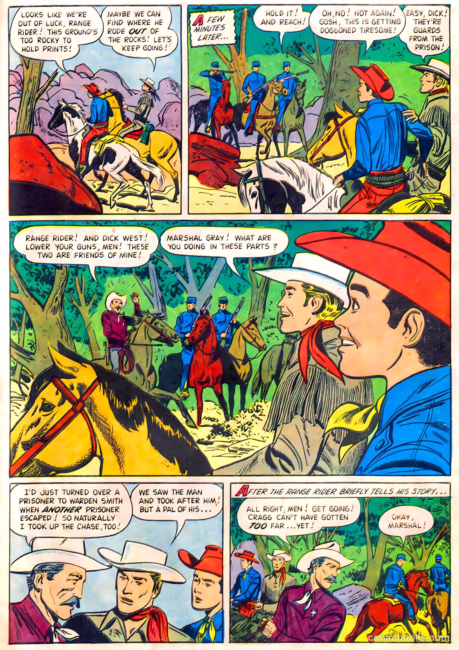 Range Rider #11 (1955) — page 7 of 36