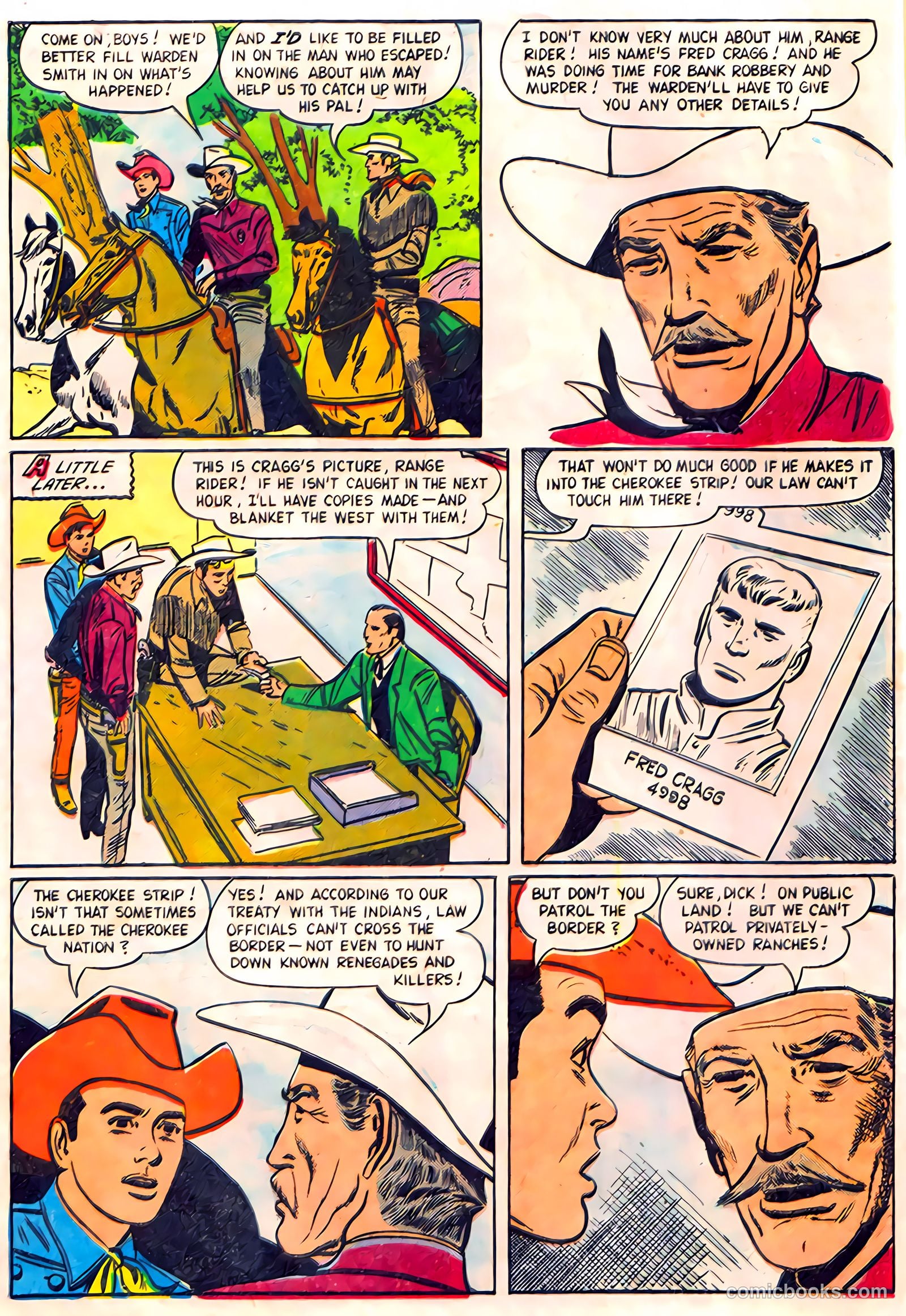 Range Rider #11 (1955) — page 8 of 36