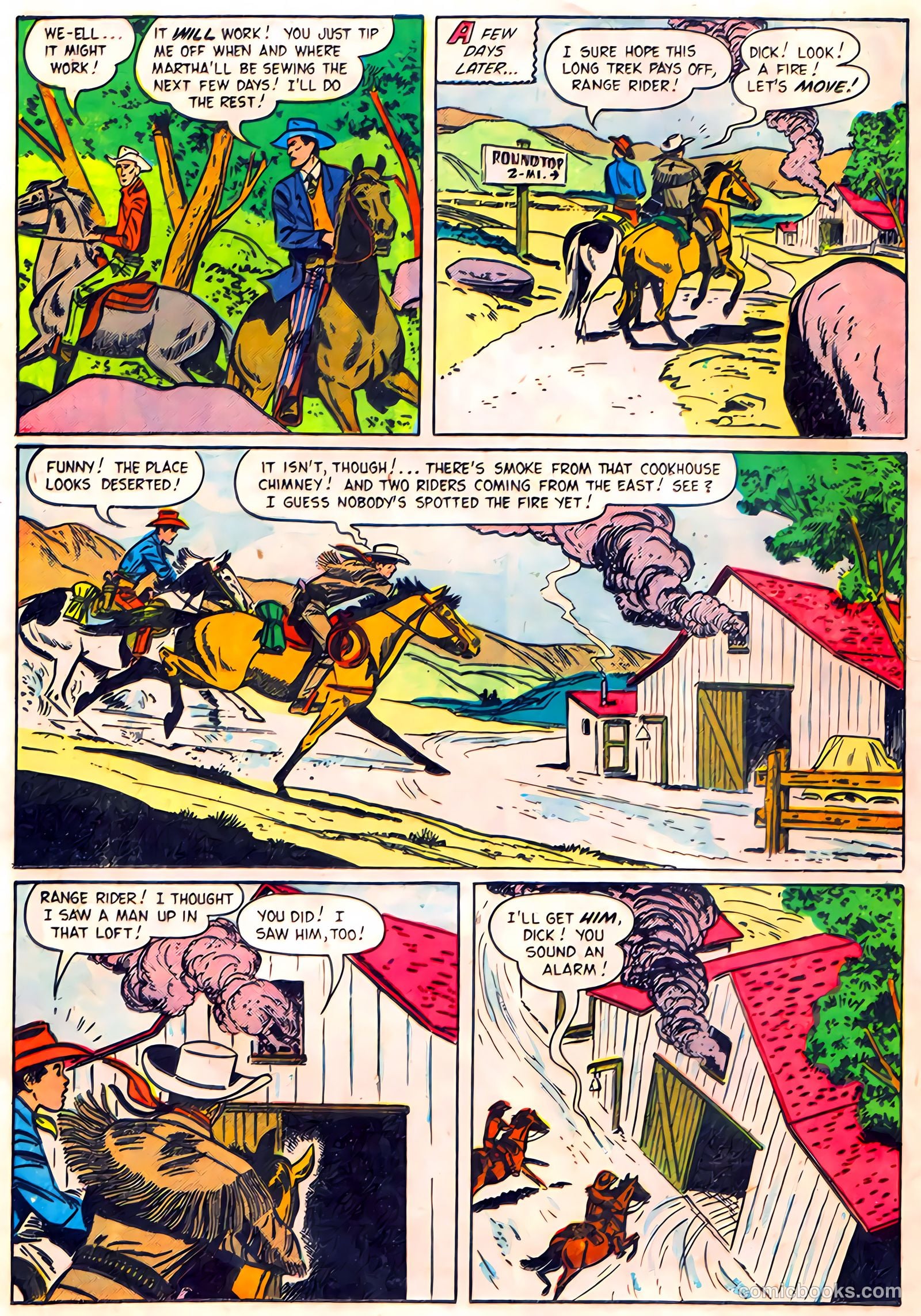 Range Rider #11 (1955) — page 12 of 36