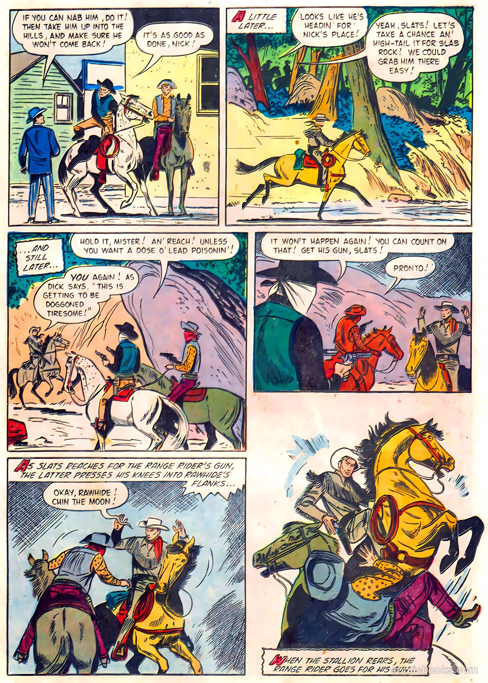 Range Rider #11 (1955) — page 19 of 36