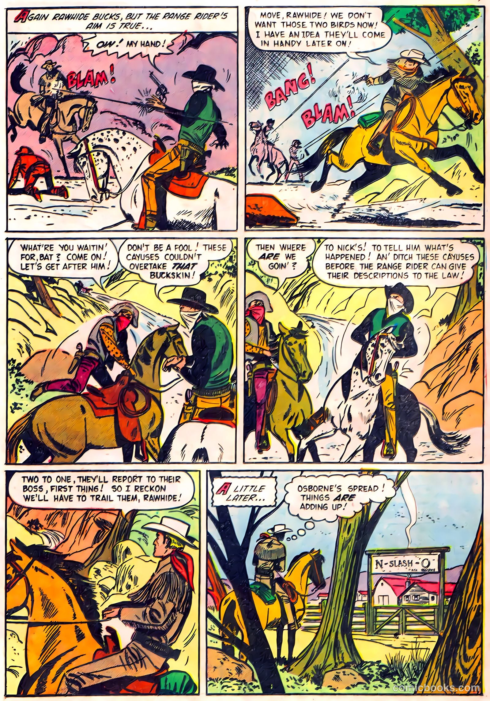 Range Rider #11 (1955) — page 20 of 36