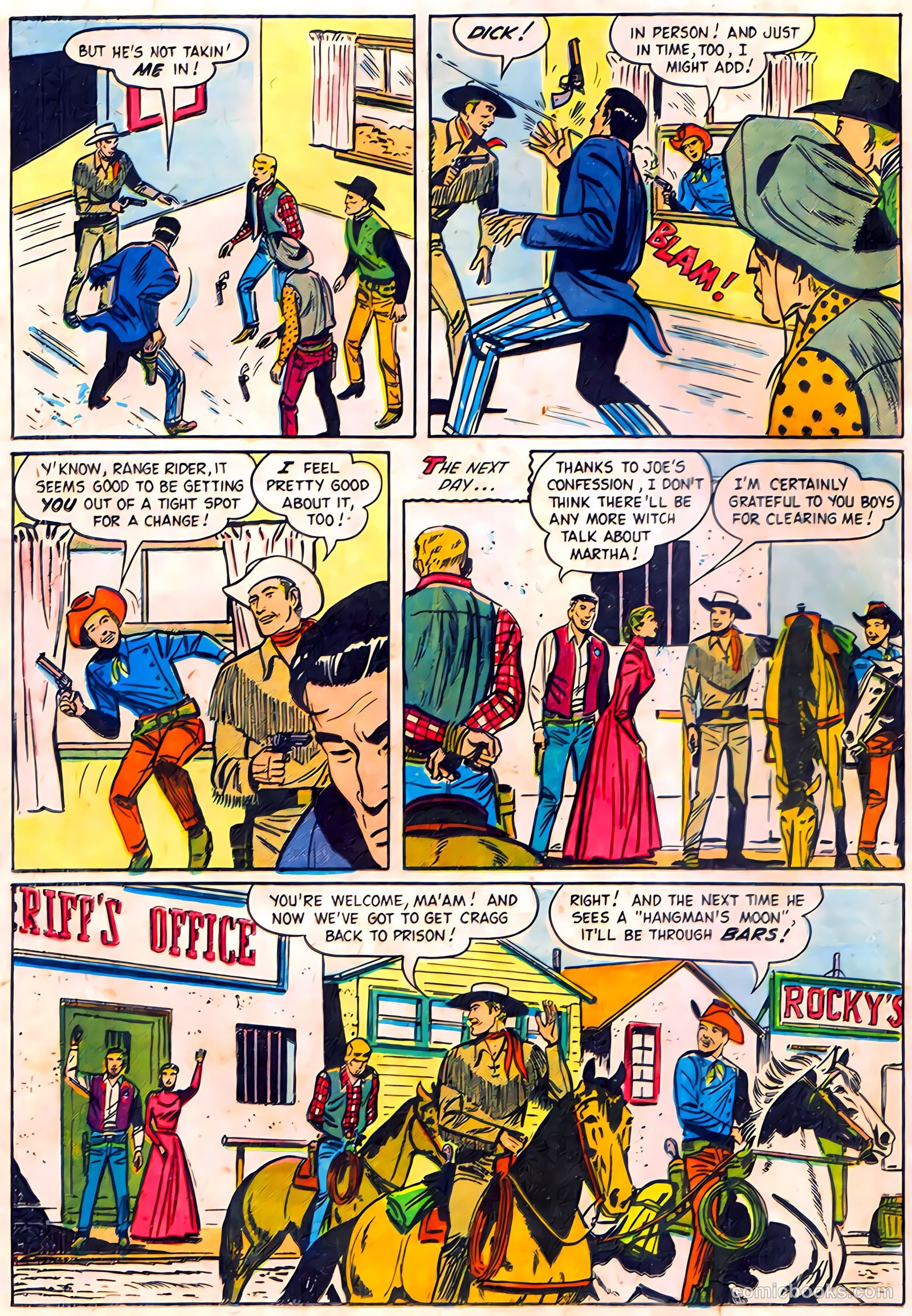 Range Rider #11 (1955) — page 22 of 36
