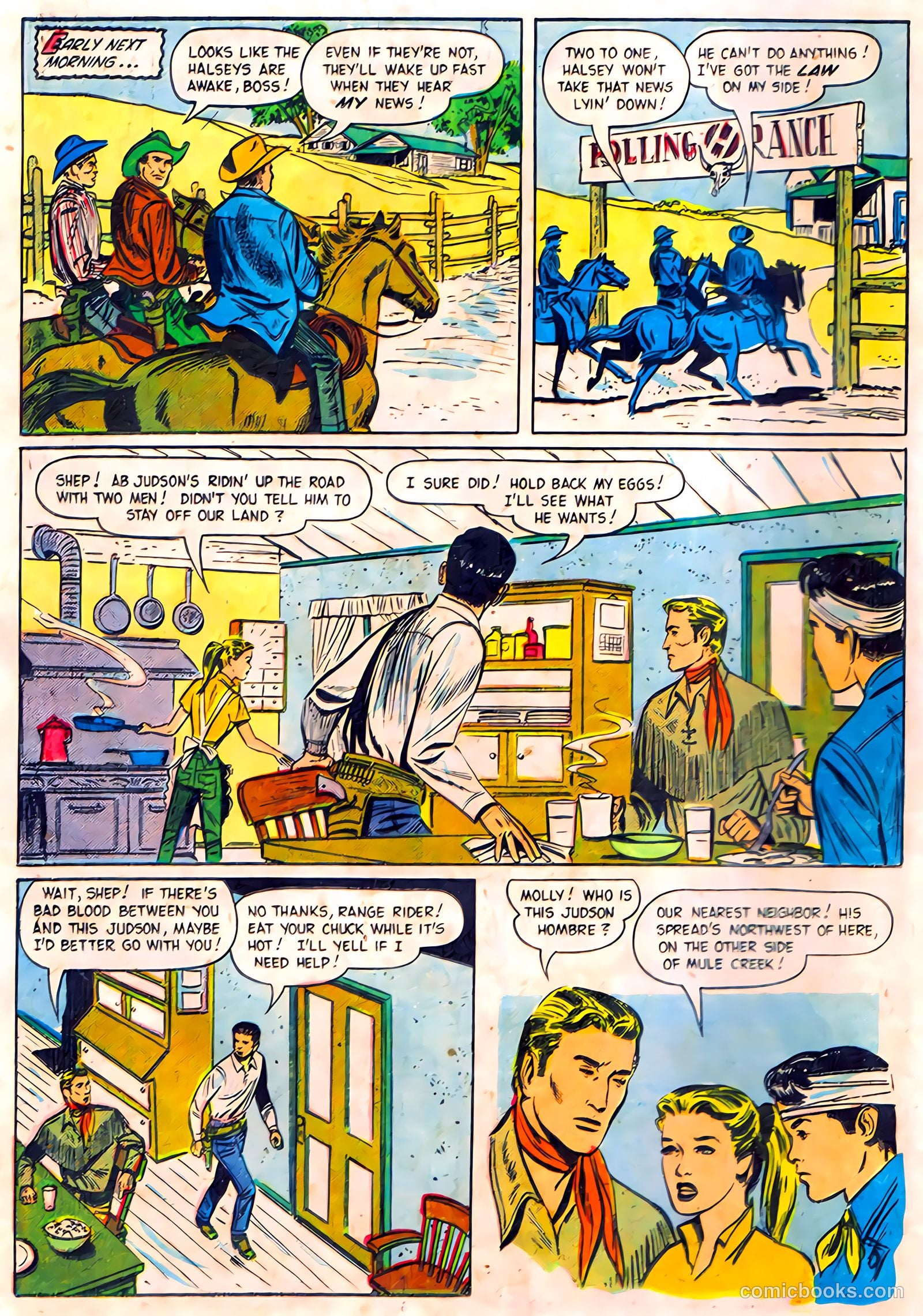 Range Rider #11 (1955) — page 26 of 36