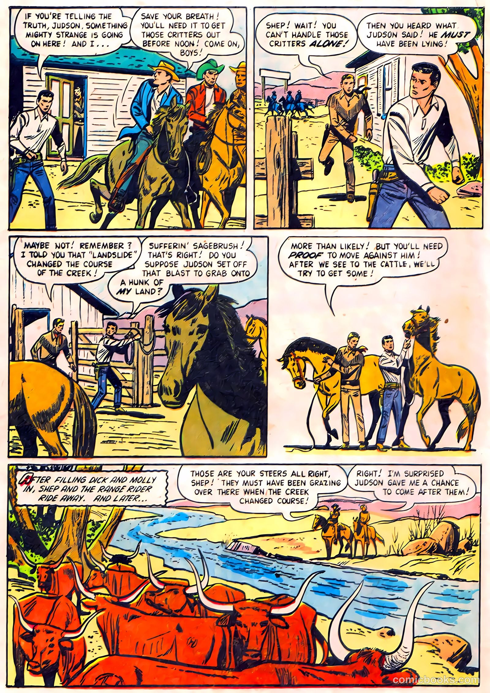 Range Rider #11 (1955) — page 28 of 36