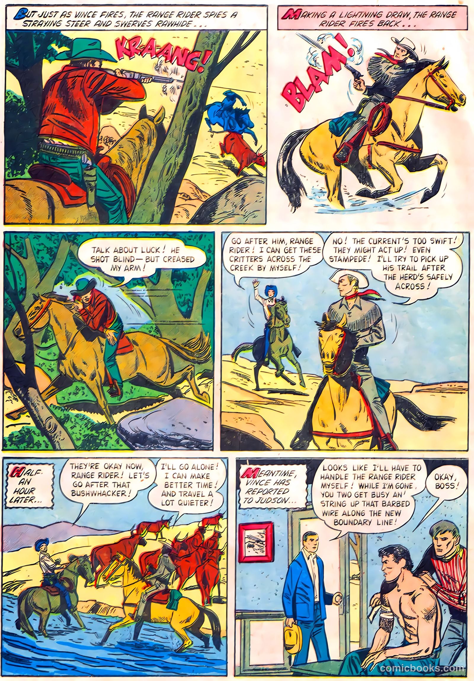 Range Rider #11 (1955) — page 30 of 36