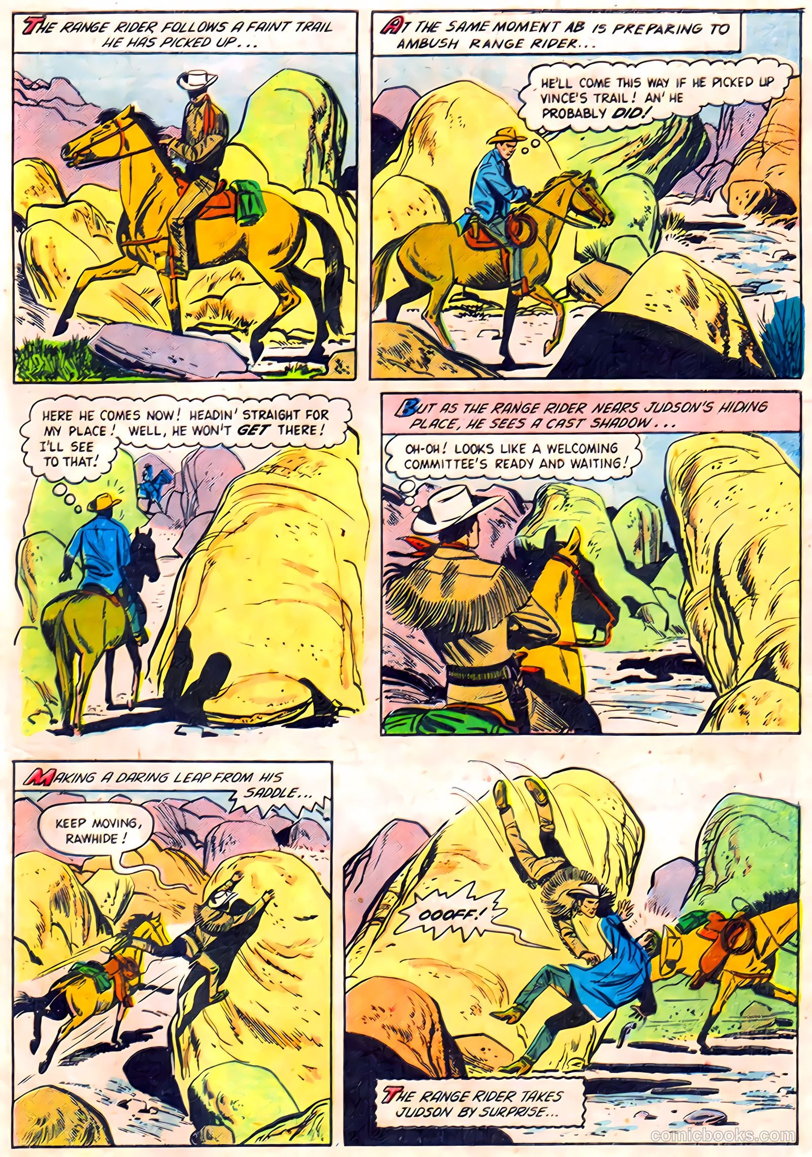 Range Rider #11 (1955) — page 31 of 36
