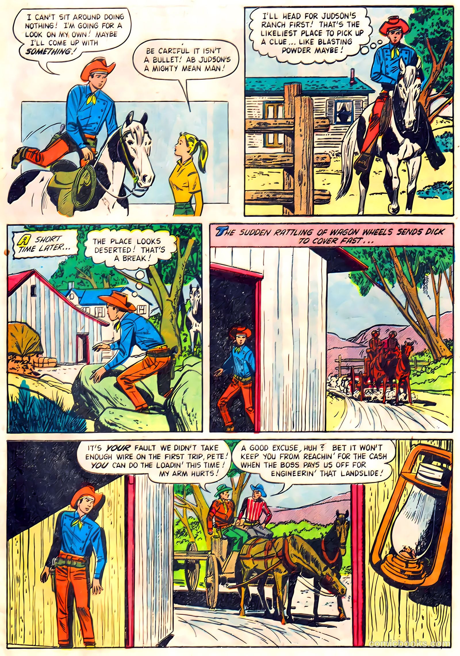 Range Rider #11 (1955) — page 33 of 36