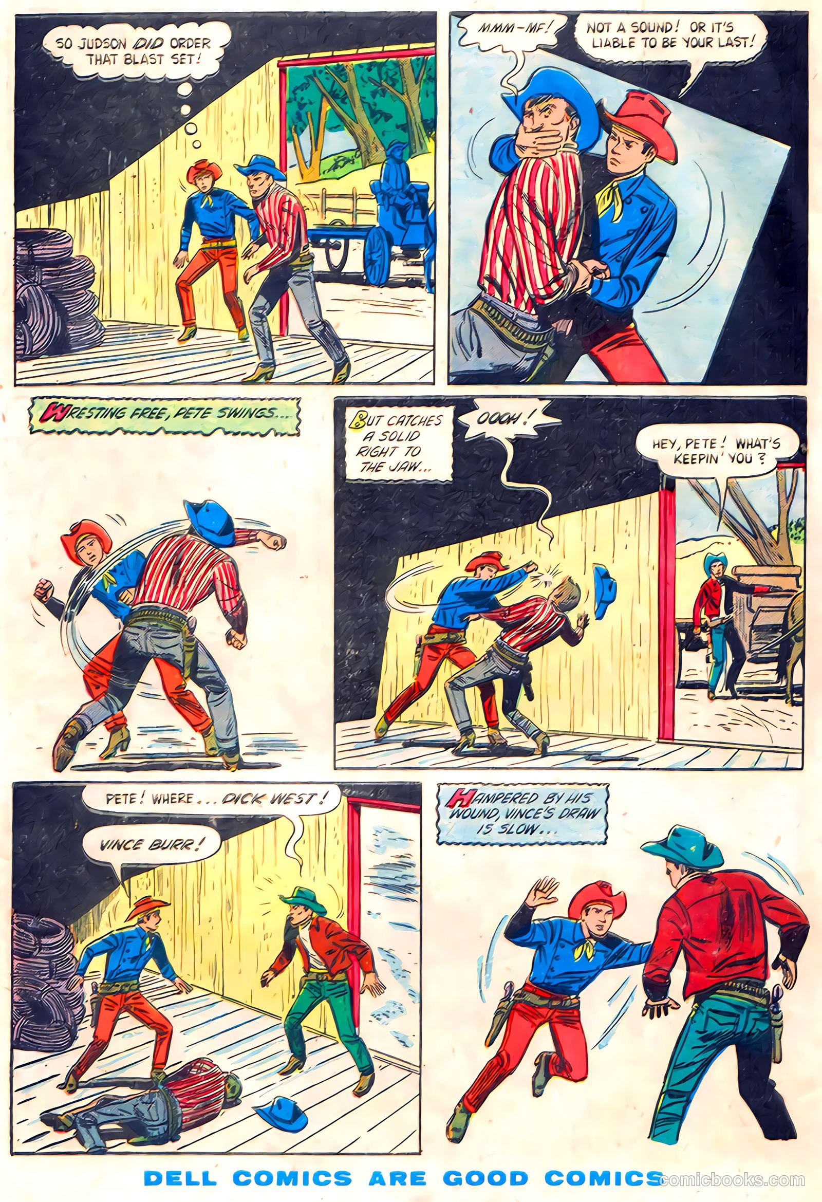 Range Rider #11 (1955) — page 34 of 36