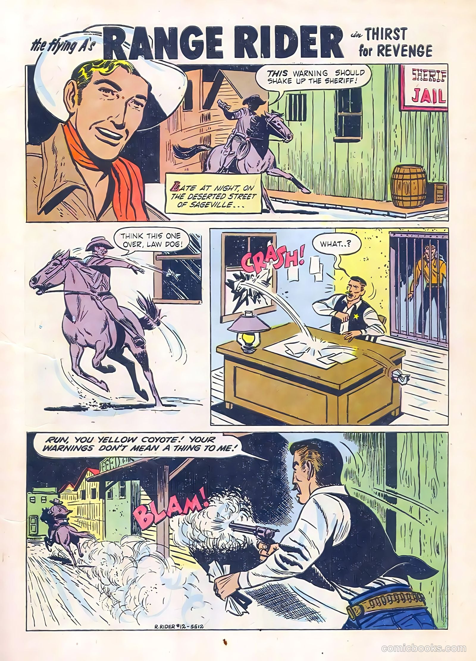 Range Rider #12 (1956) — page 3 of 36