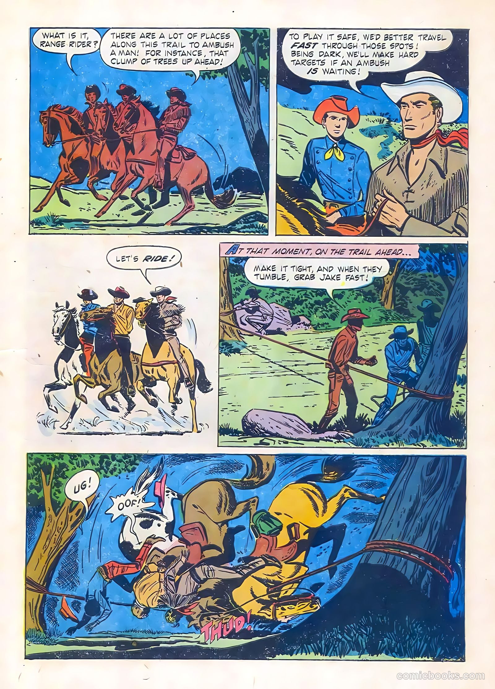 Range Rider #12 (1956) — page 7 of 36