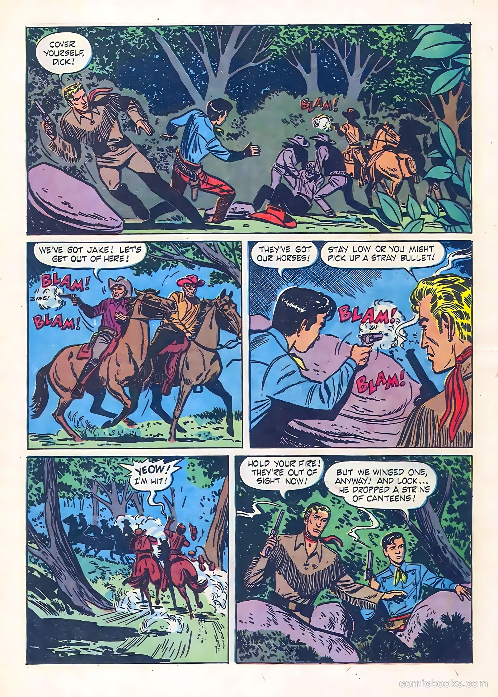 Range Rider #12 (1956) — page 8 of 36