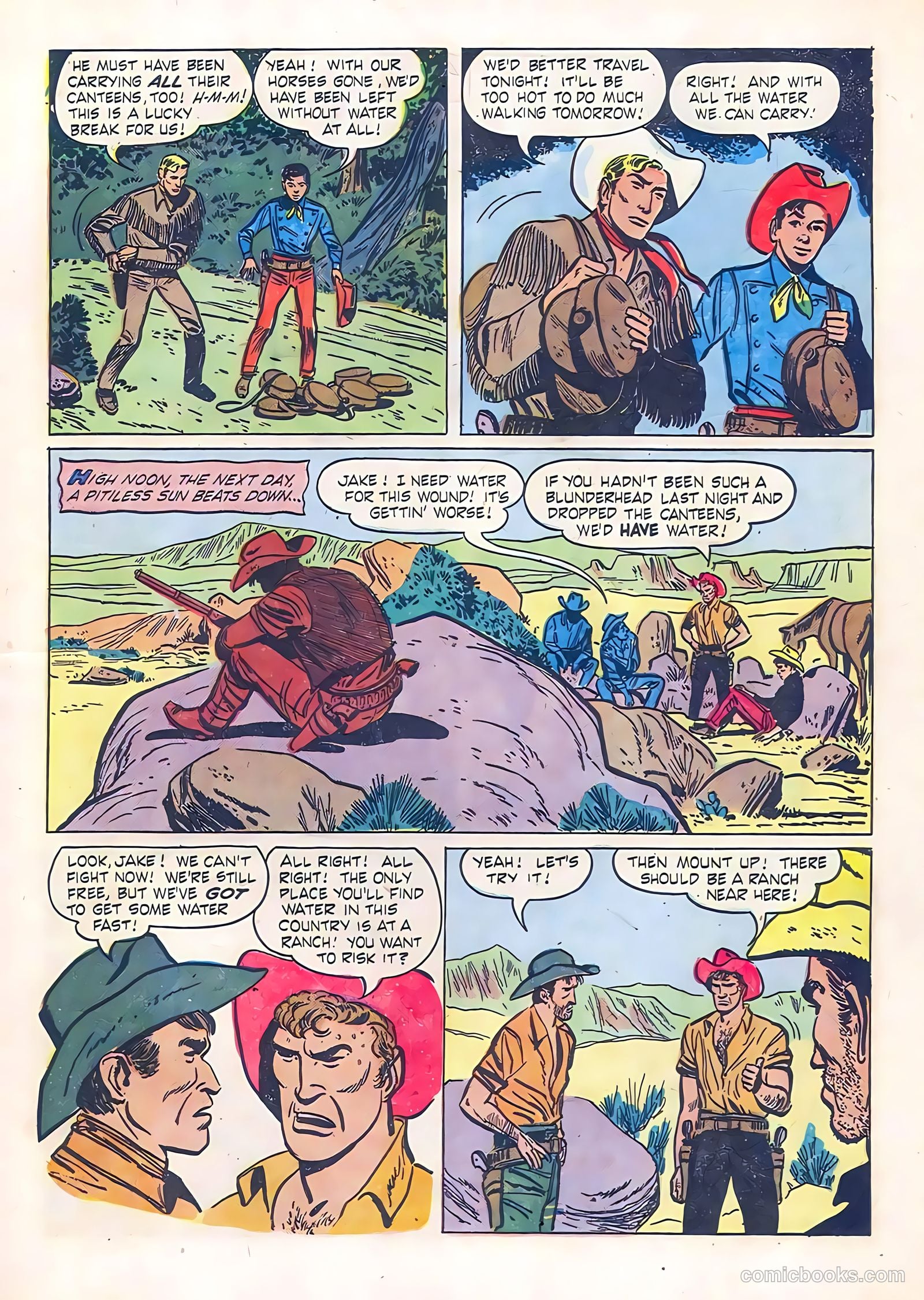 Range Rider #12 (1956) — page 9 of 36