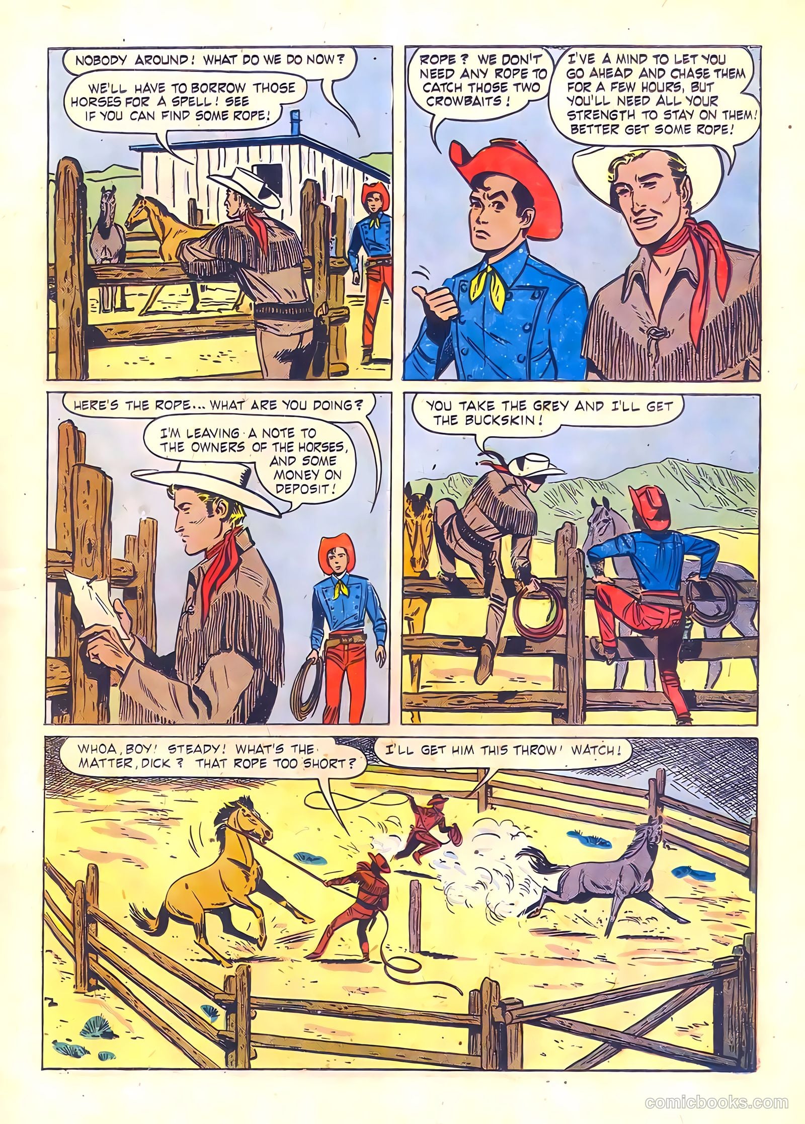 Range Rider #12 (1956) — page 11 of 36