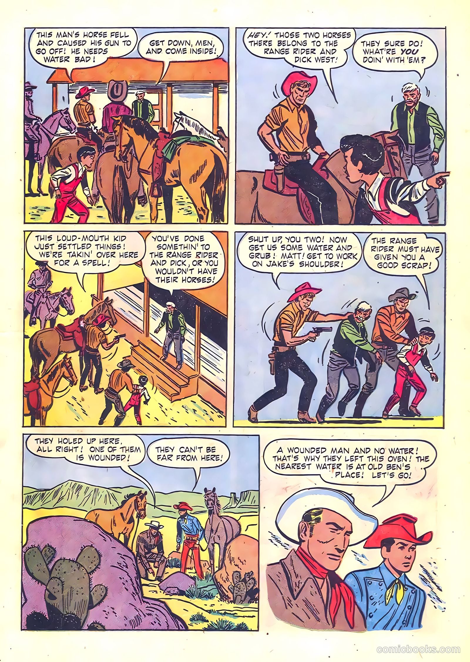 Range Rider #12 (1956) — page 13 of 36