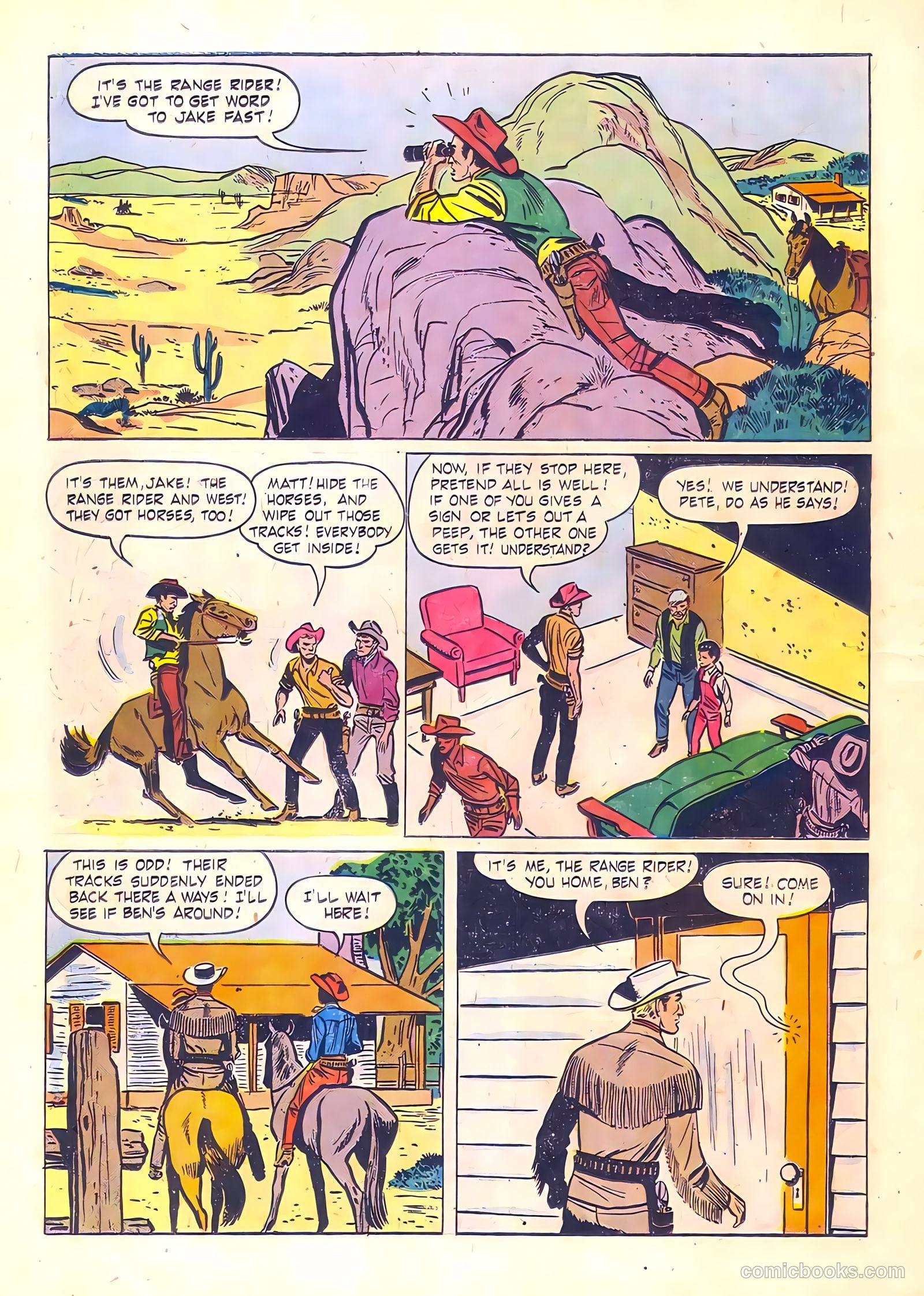 Range Rider #12 (1956) — page 14 of 36