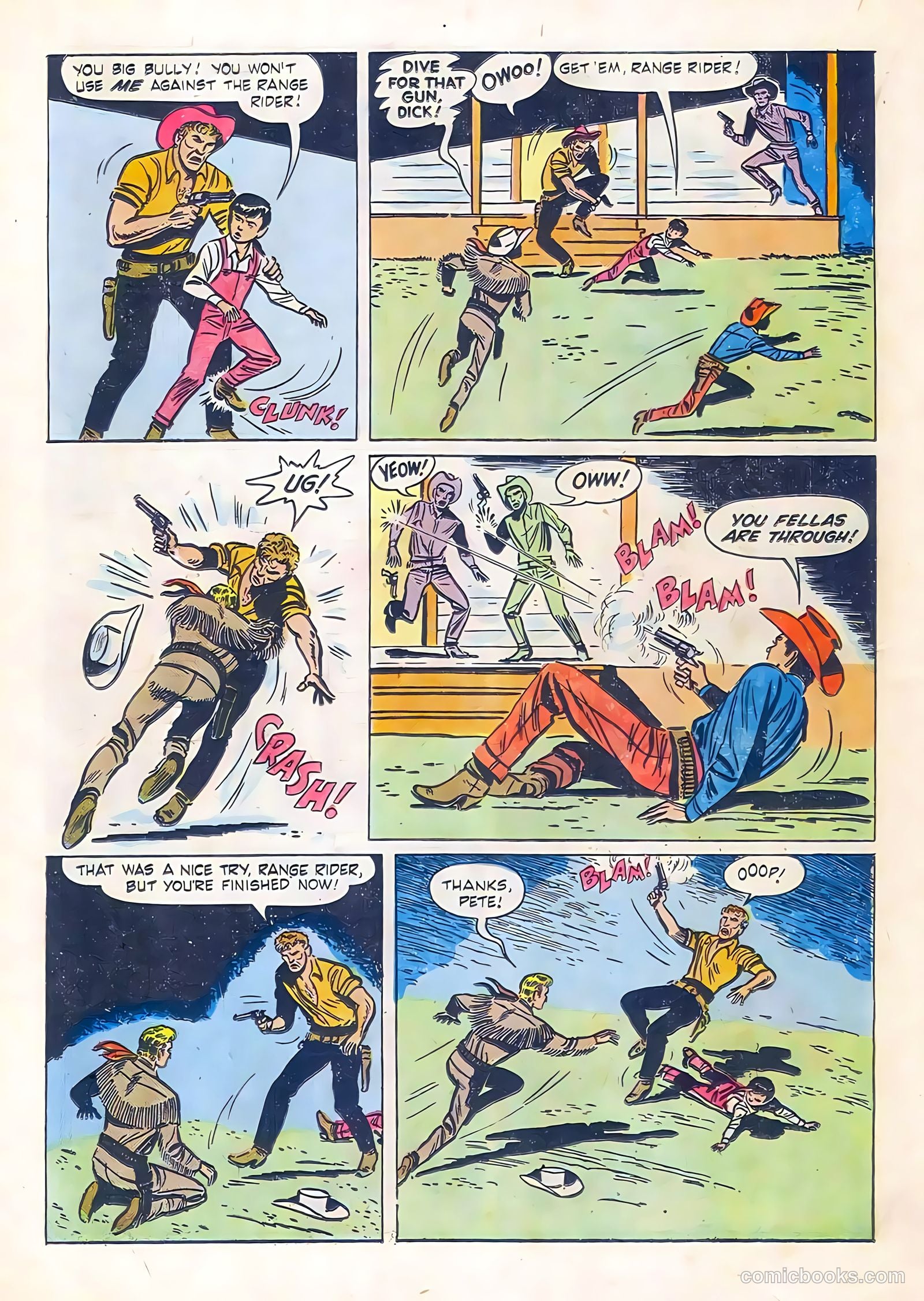 Range Rider #12 (1956) — page 18 of 36