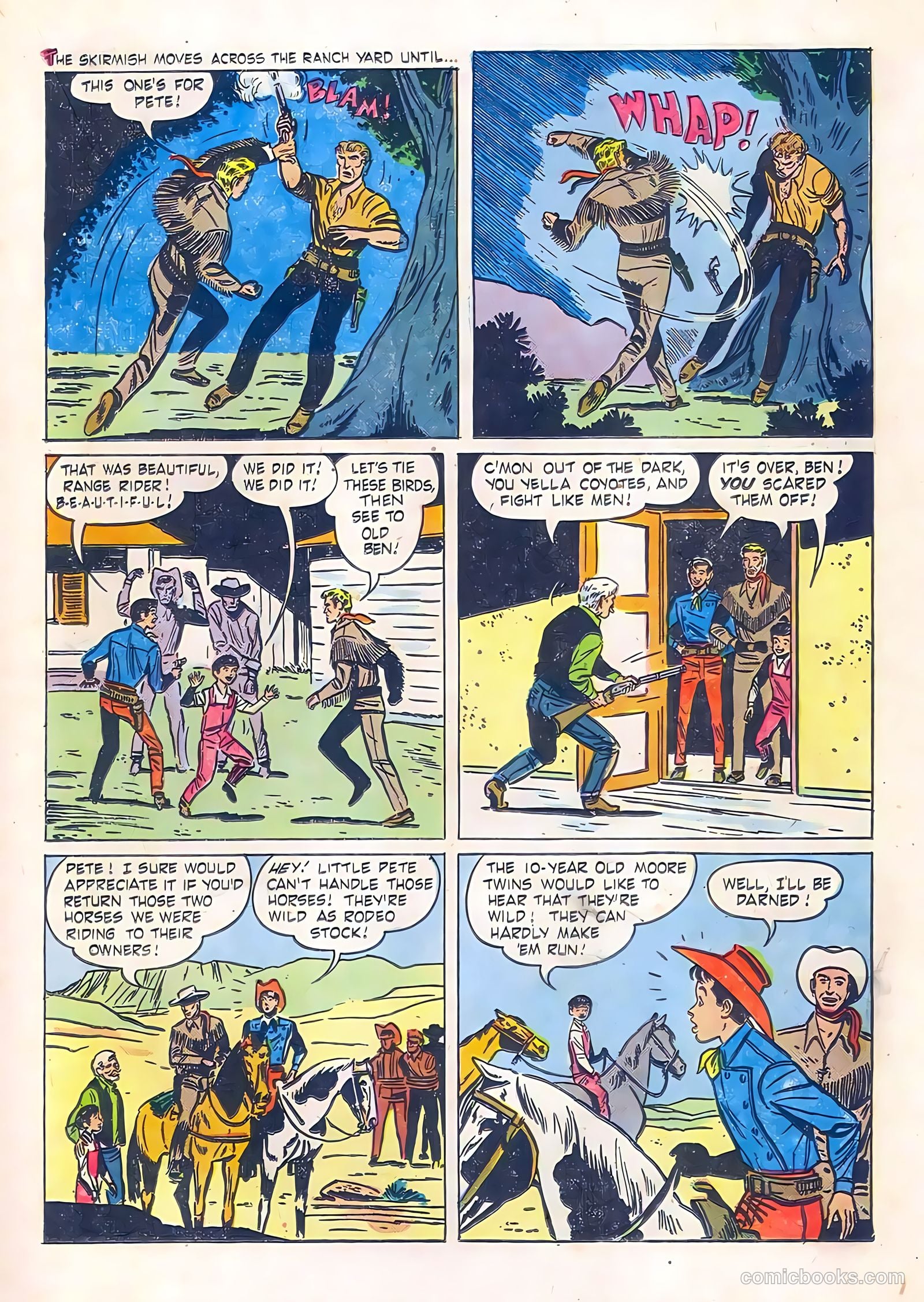 Range Rider #12 (1956) — page 19 of 36
