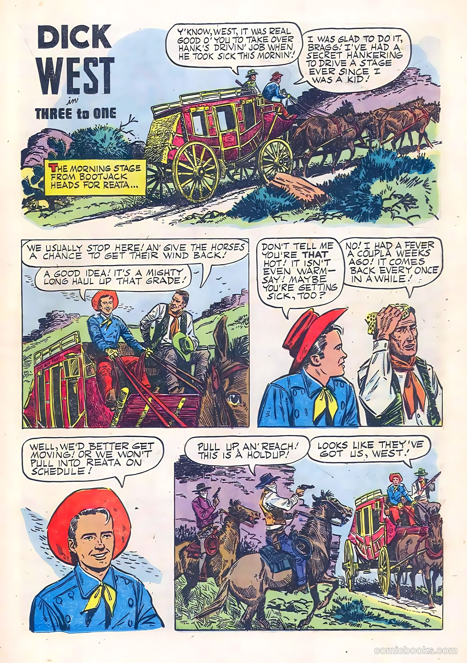 Range Rider #12 (1956) — page 21 of 36