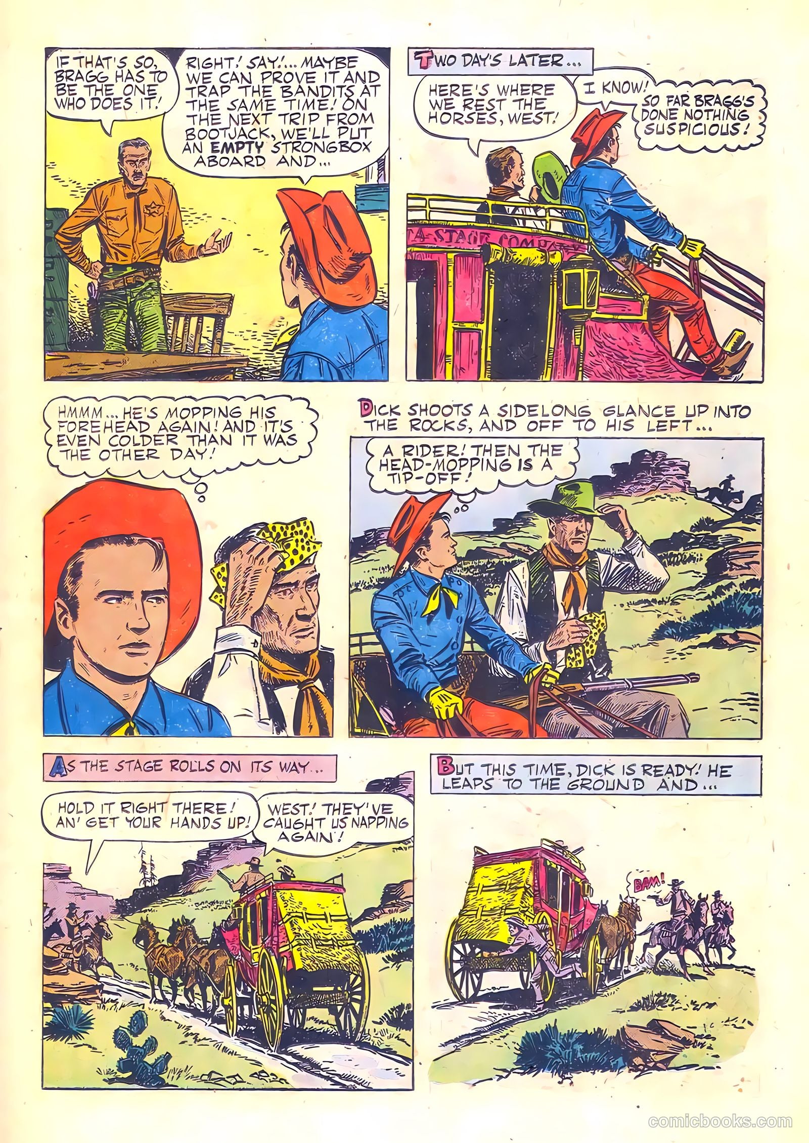 Range Rider #12 (1956) — page 23 of 36