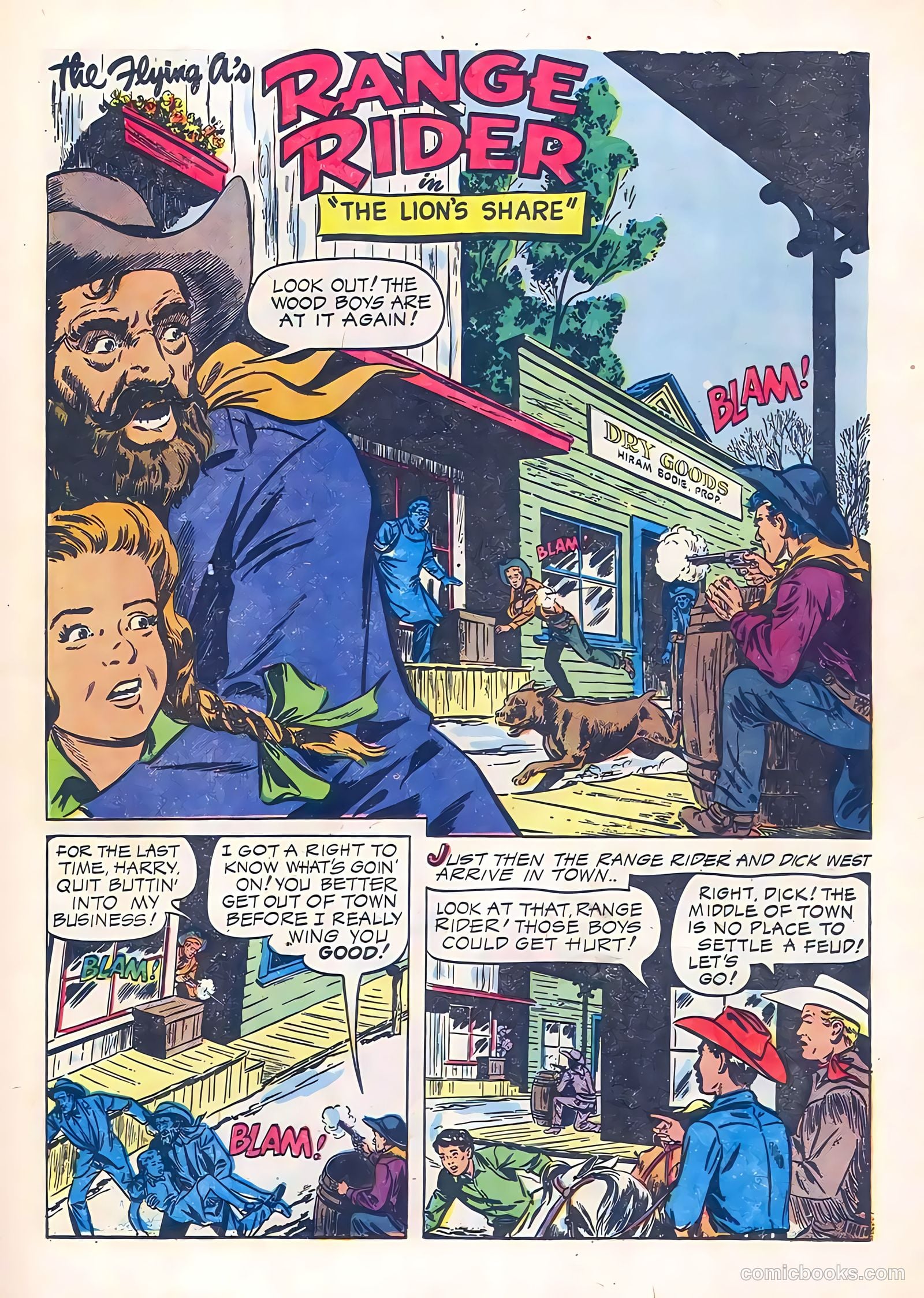 Range Rider #12 (1956) — page 25 of 36