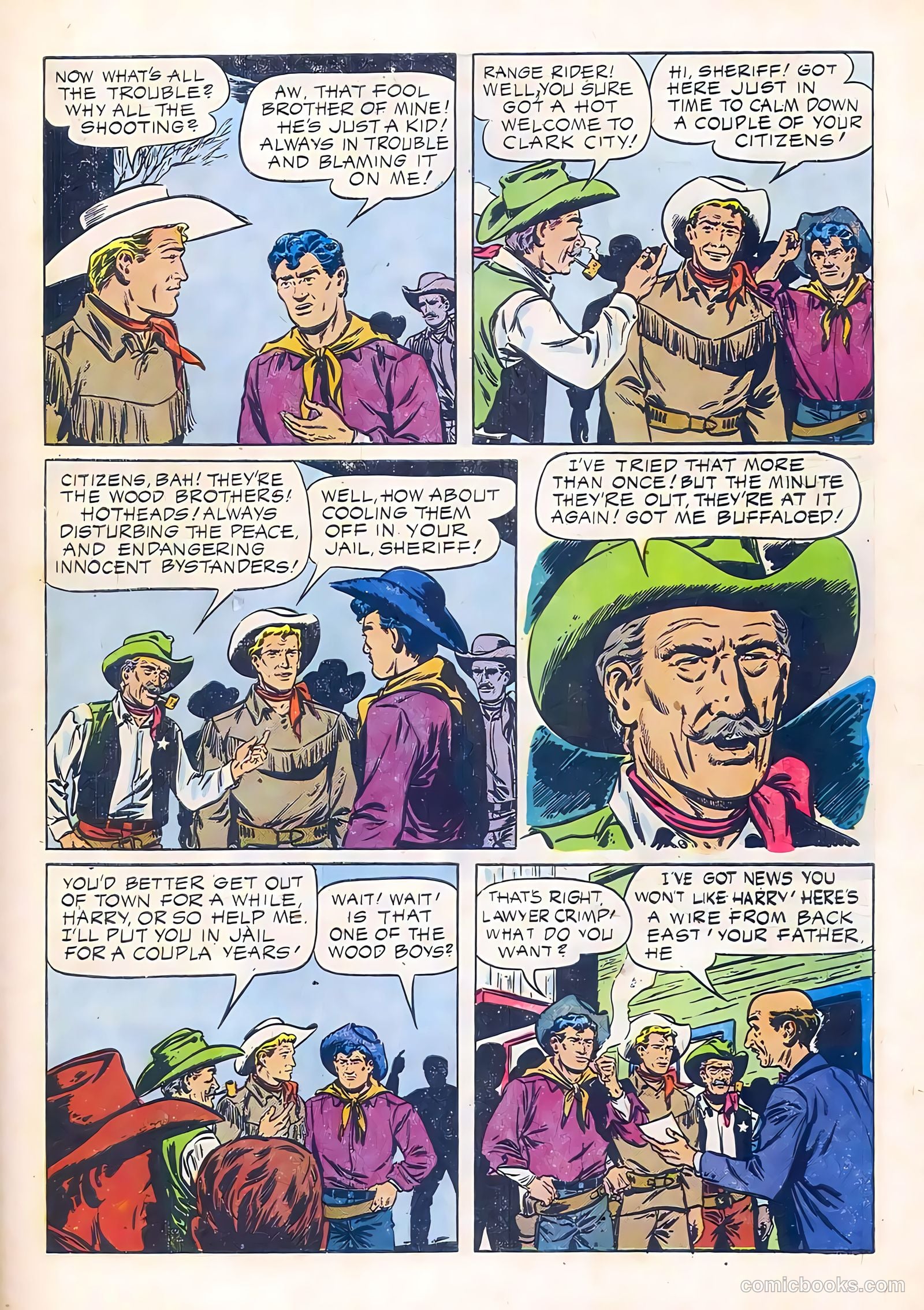Range Rider #12 (1956) — page 27 of 36