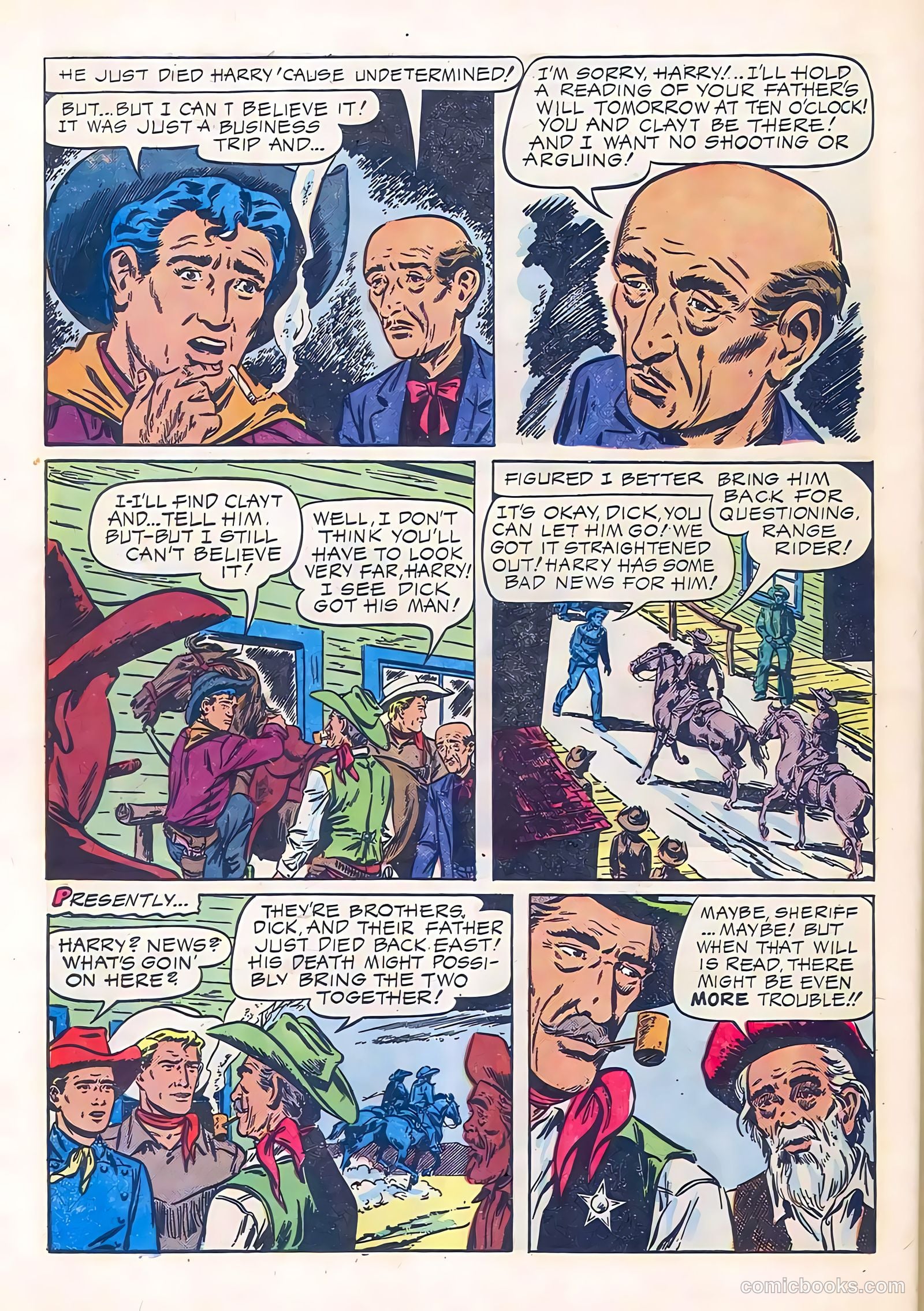Range Rider #12 (1956) — page 28 of 36