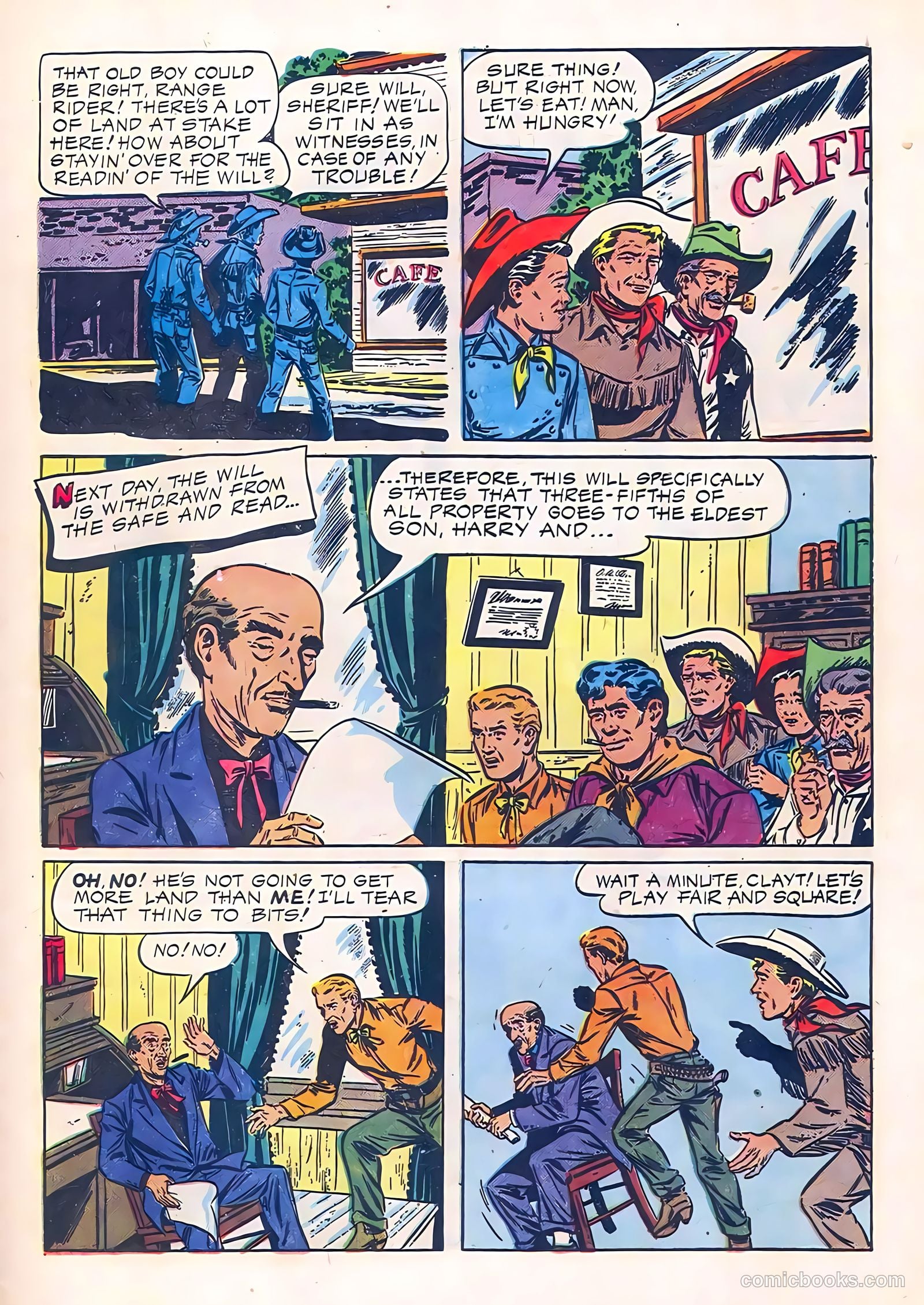 Range Rider #12 (1956) — page 29 of 36