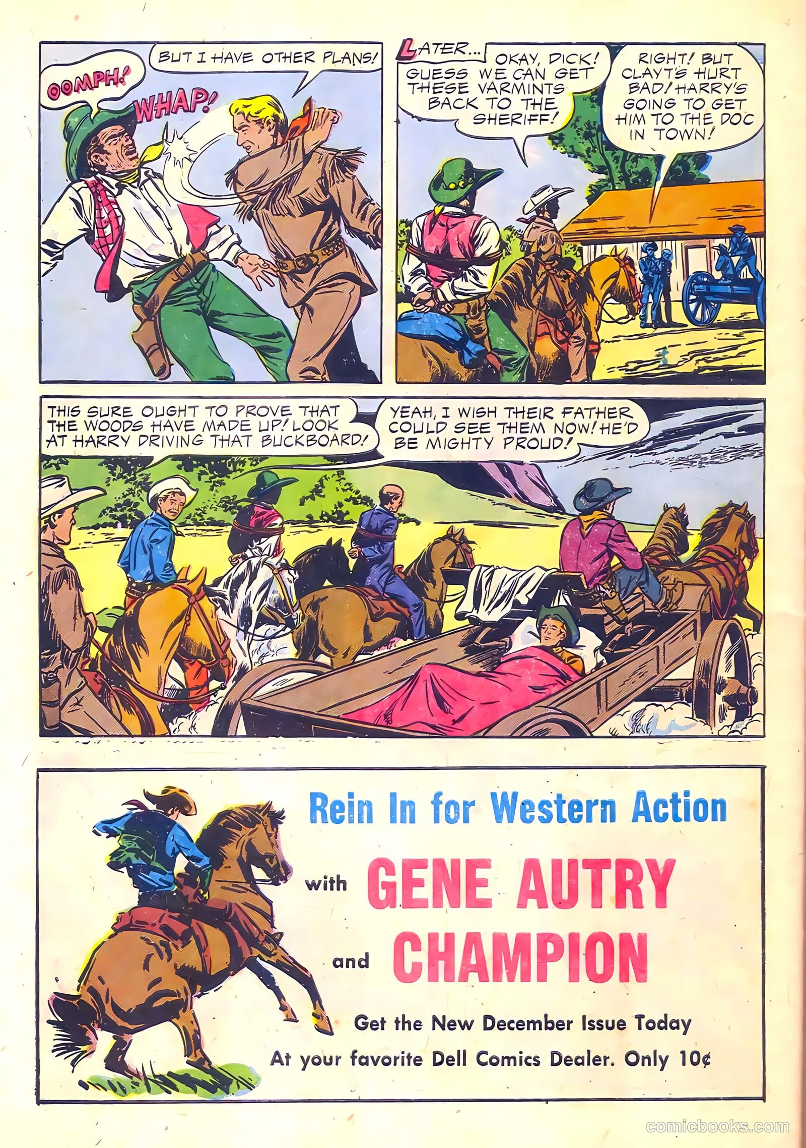 Range Rider #12 (1956) — page 34 of 36