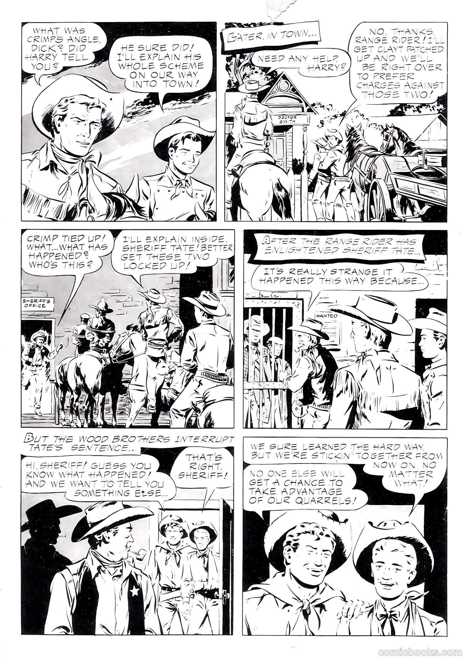 Range Rider #12 (1956) — page 35 of 36
