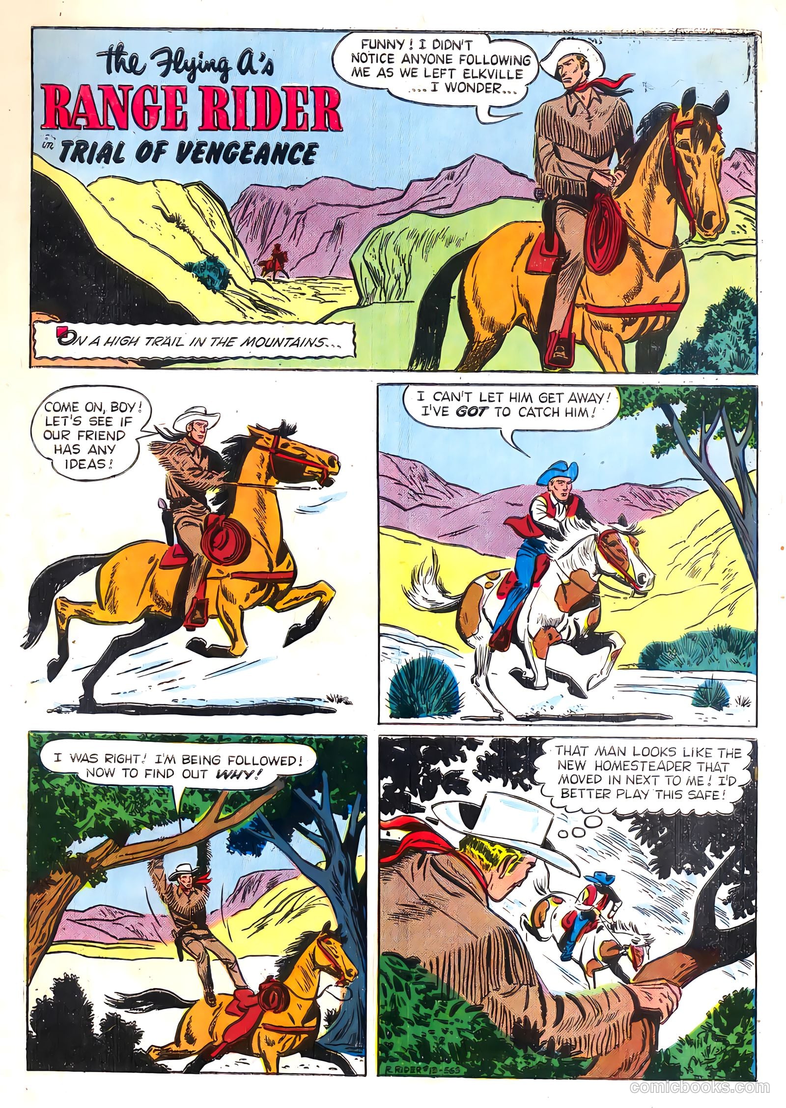 Range Rider #13 (1956) — page 3 of 36