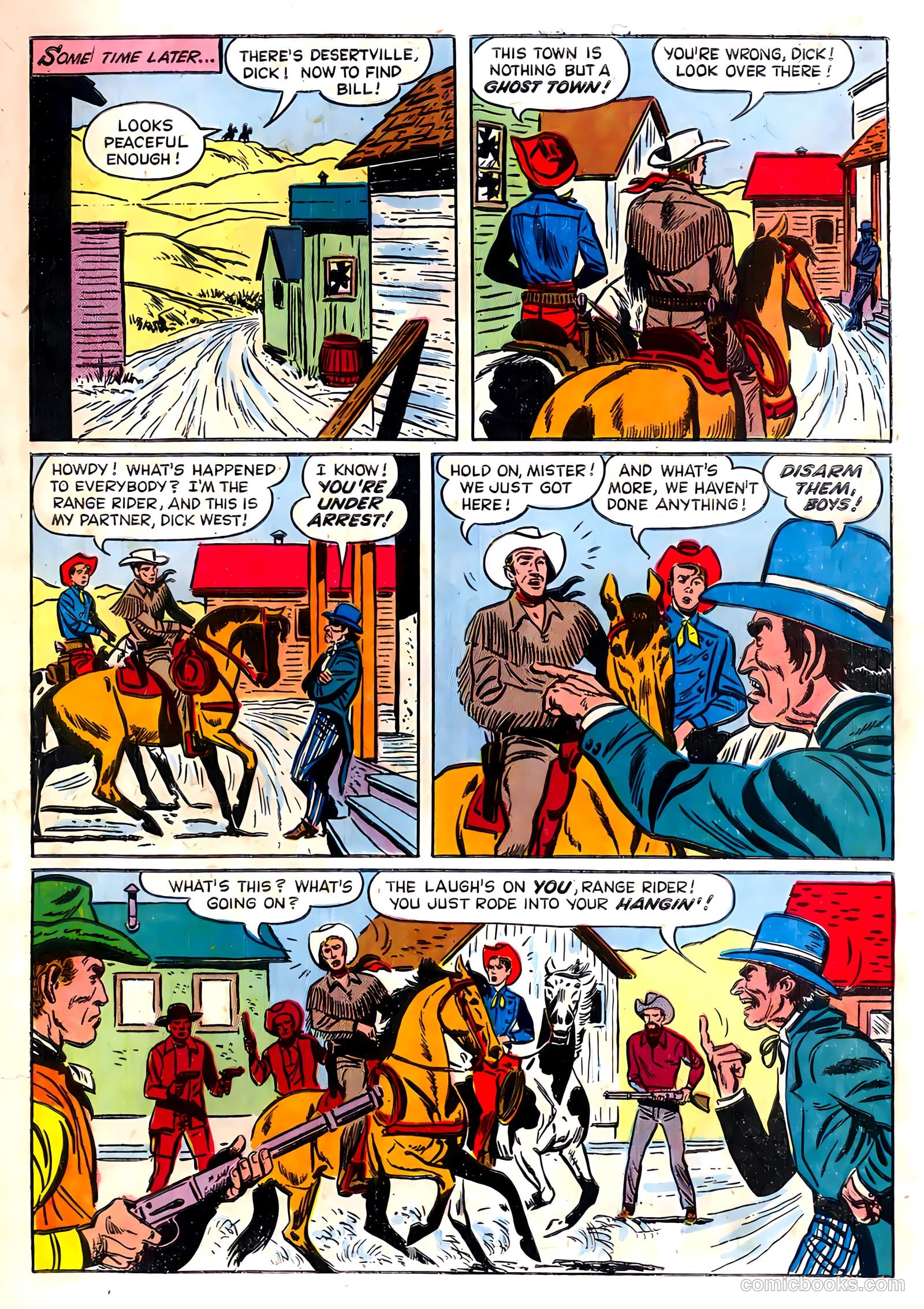 Range Rider #13 (1956) — page 7 of 36