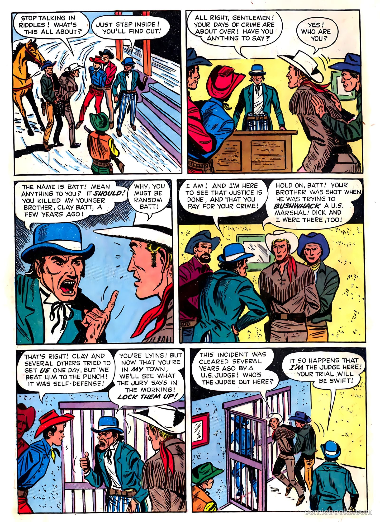 Range Rider #13 (1956) — page 8 of 36