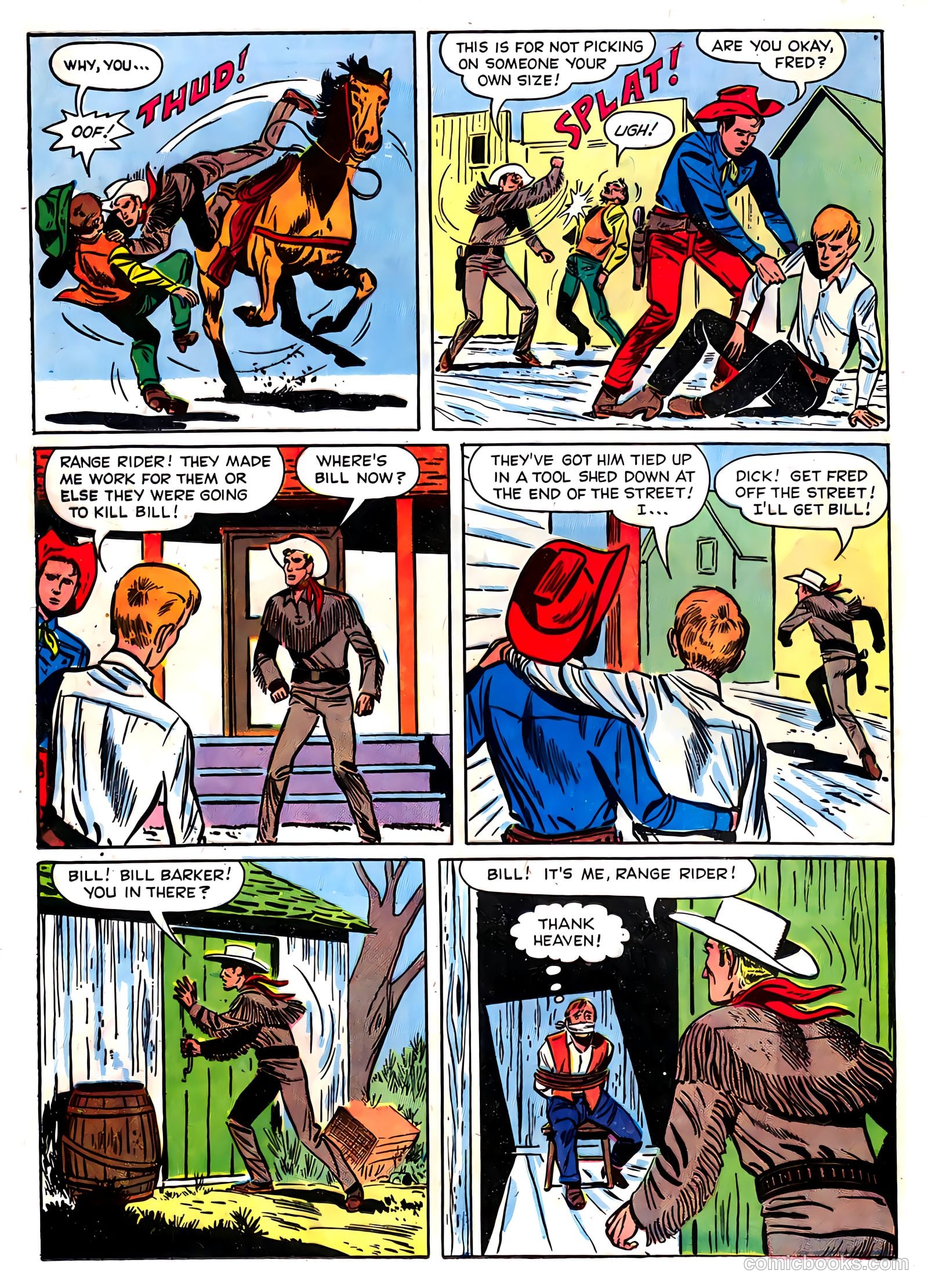 Range Rider #13 (1956) — page 16 of 36