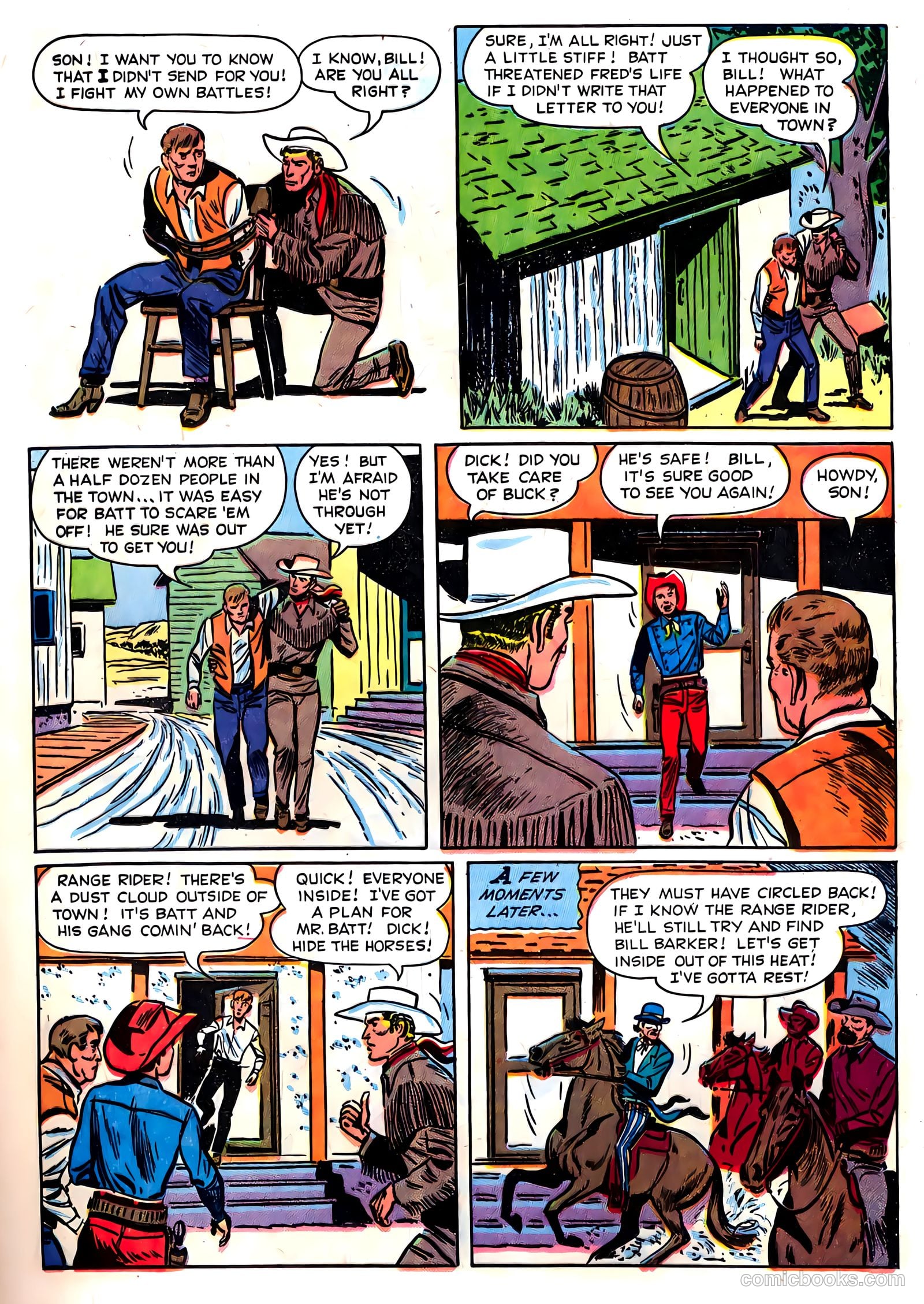Range Rider #13 (1956) — page 17 of 36
