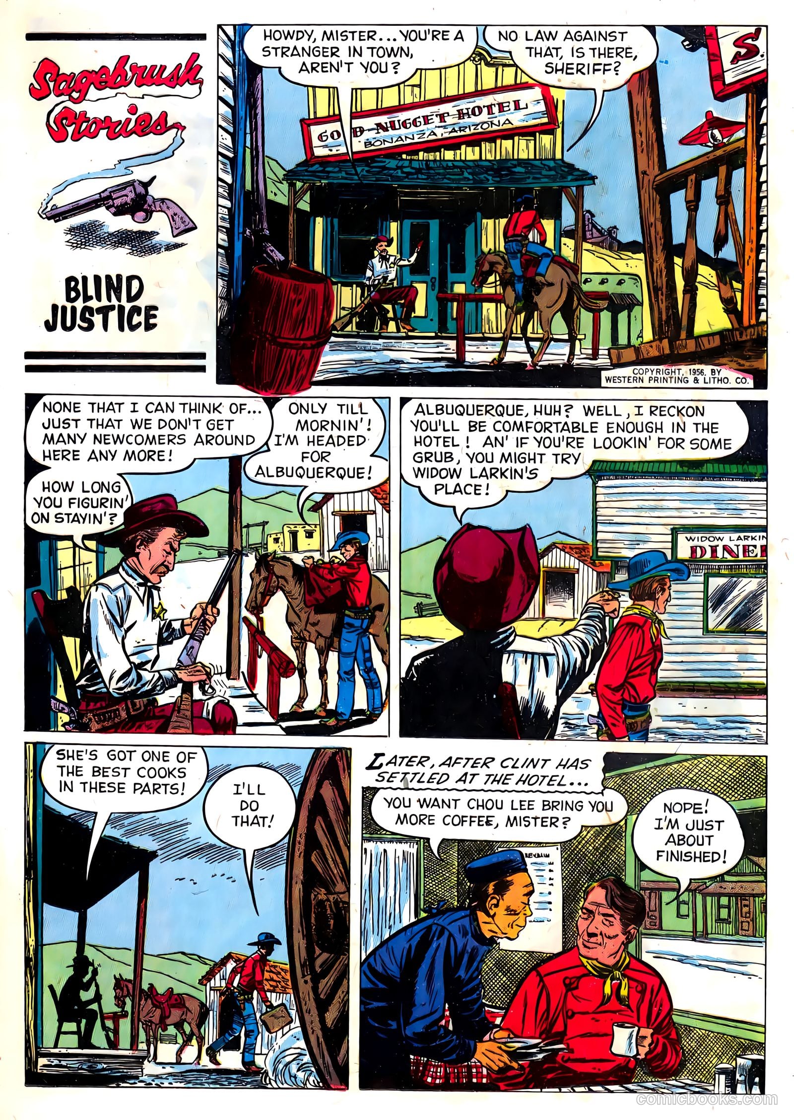 Range Rider #13 (1956) — page 21 of 36