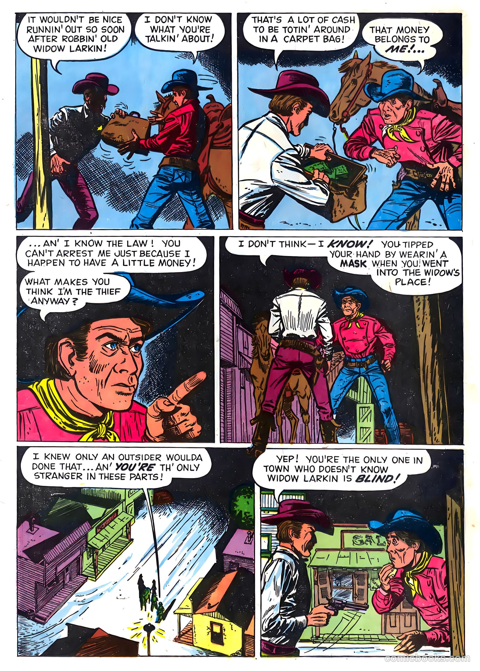 Range Rider #13 (1956) — page 24 of 36