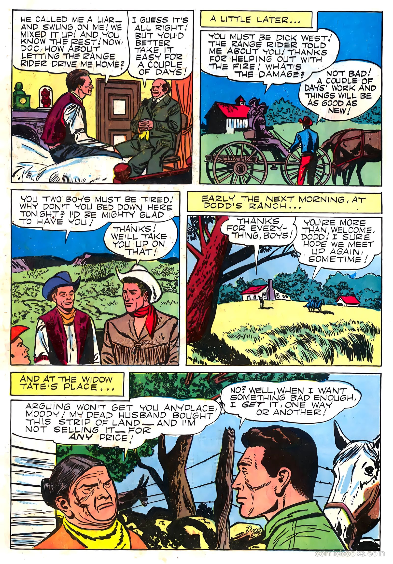 Range Rider #13 (1956) — page 28 of 36