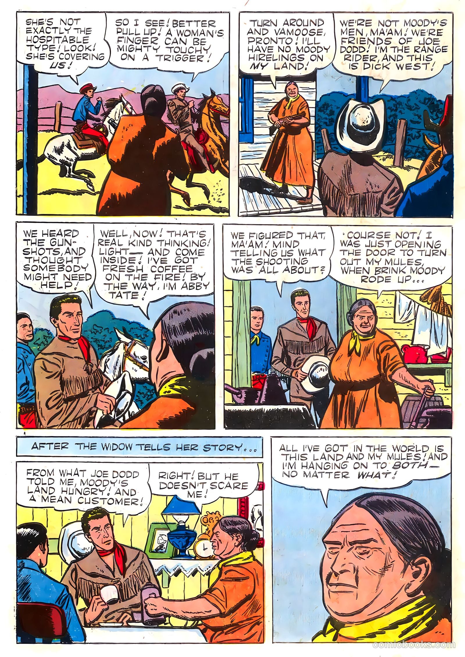 Range Rider #13 (1956) — page 30 of 36