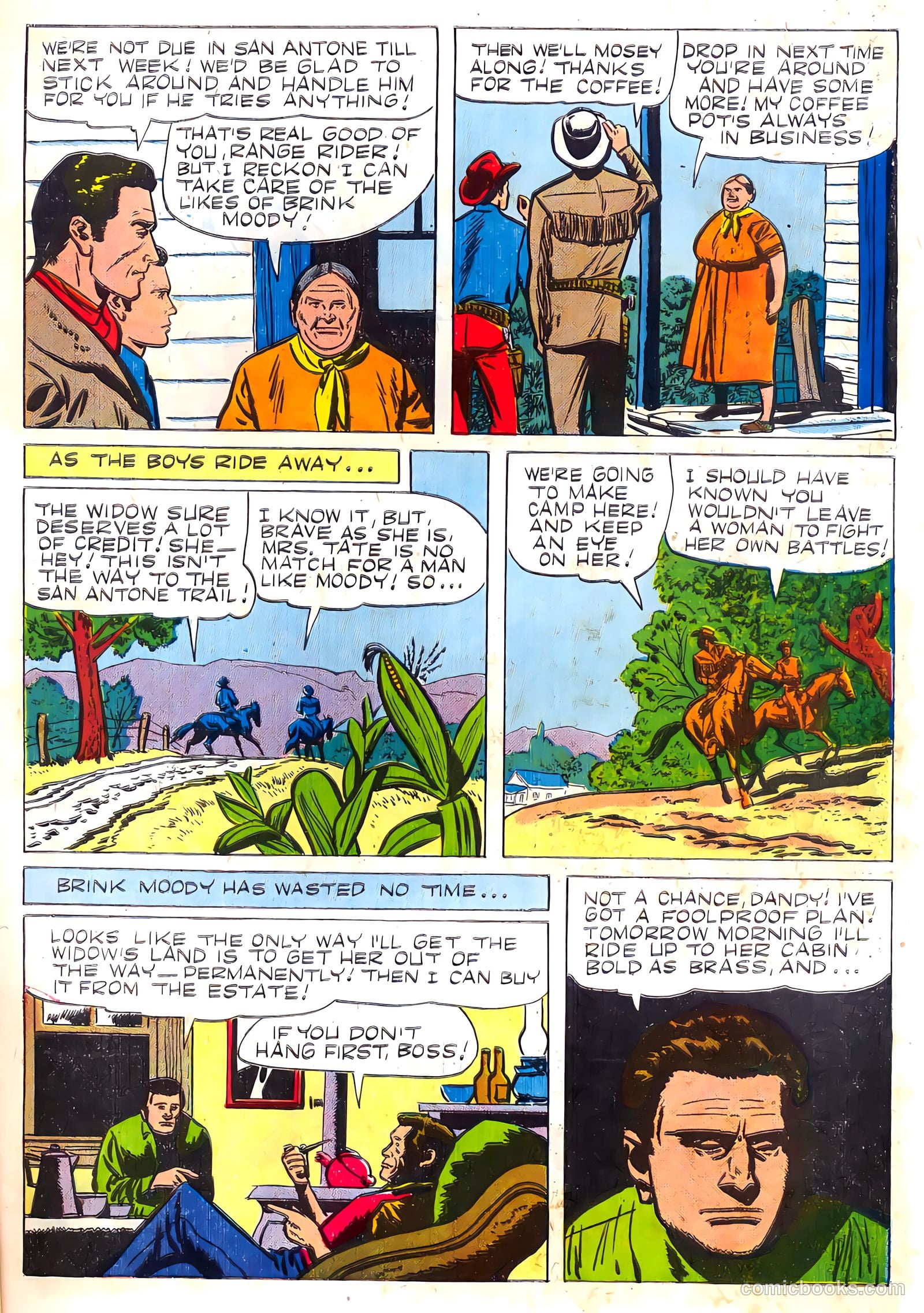 Range Rider #13 (1956) — page 31 of 36