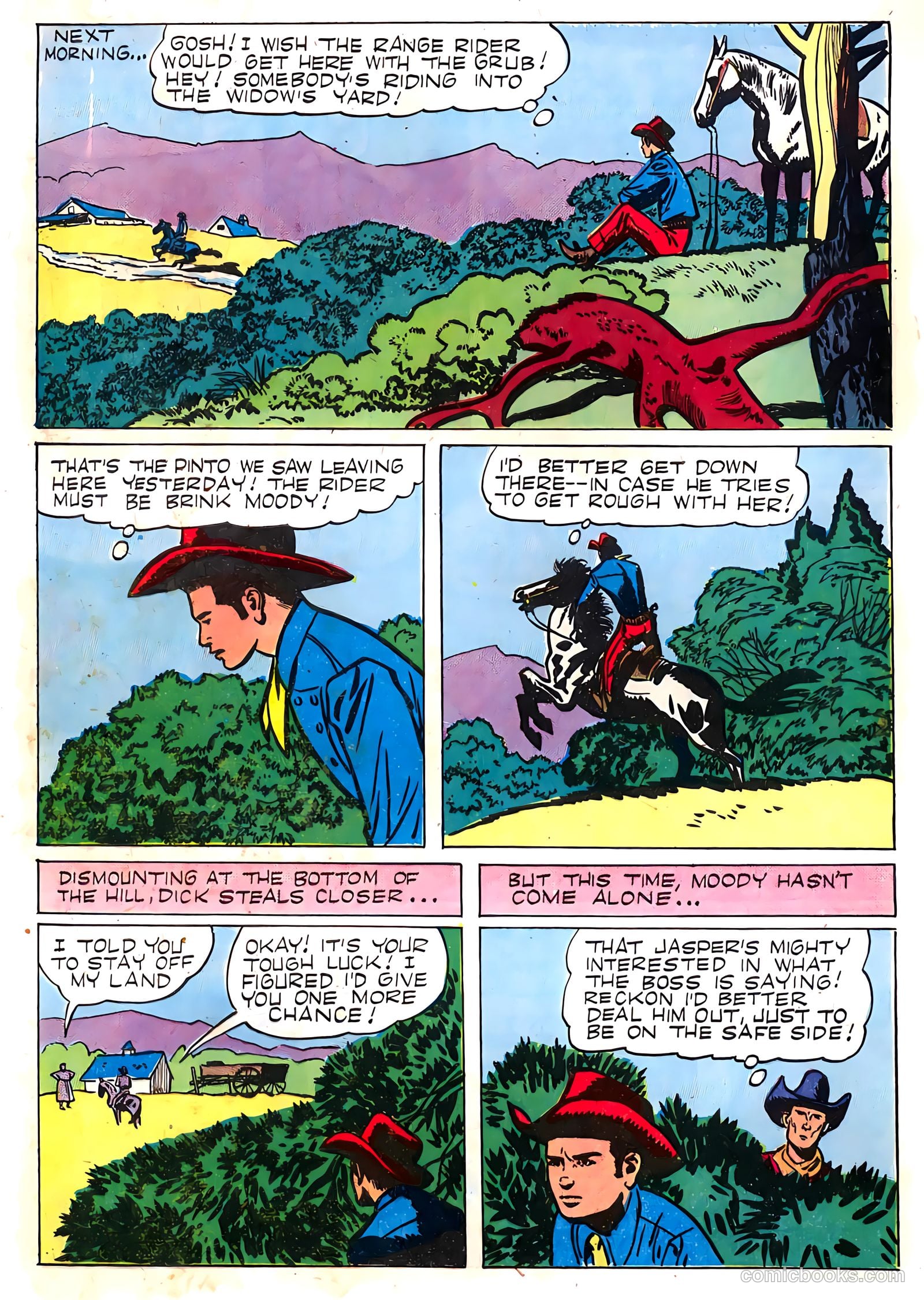 Range Rider #13 (1956) — page 32 of 36