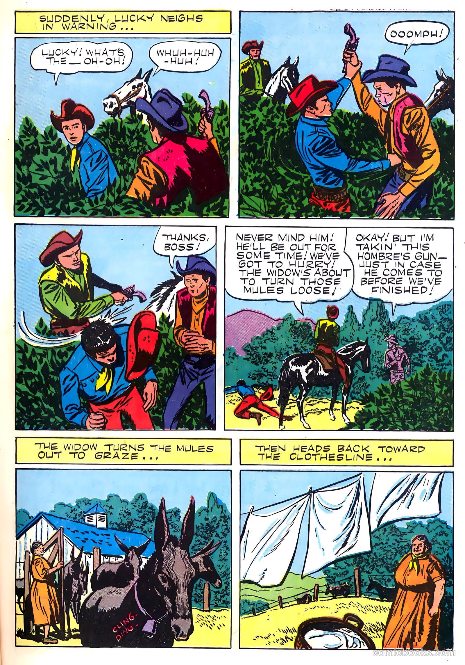 Range Rider #13 (1956) — page 33 of 36