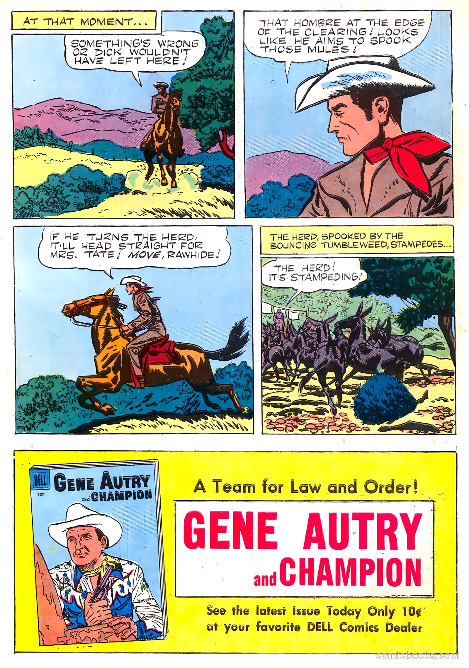 Range Rider #13 (1956) — page 34 of 36