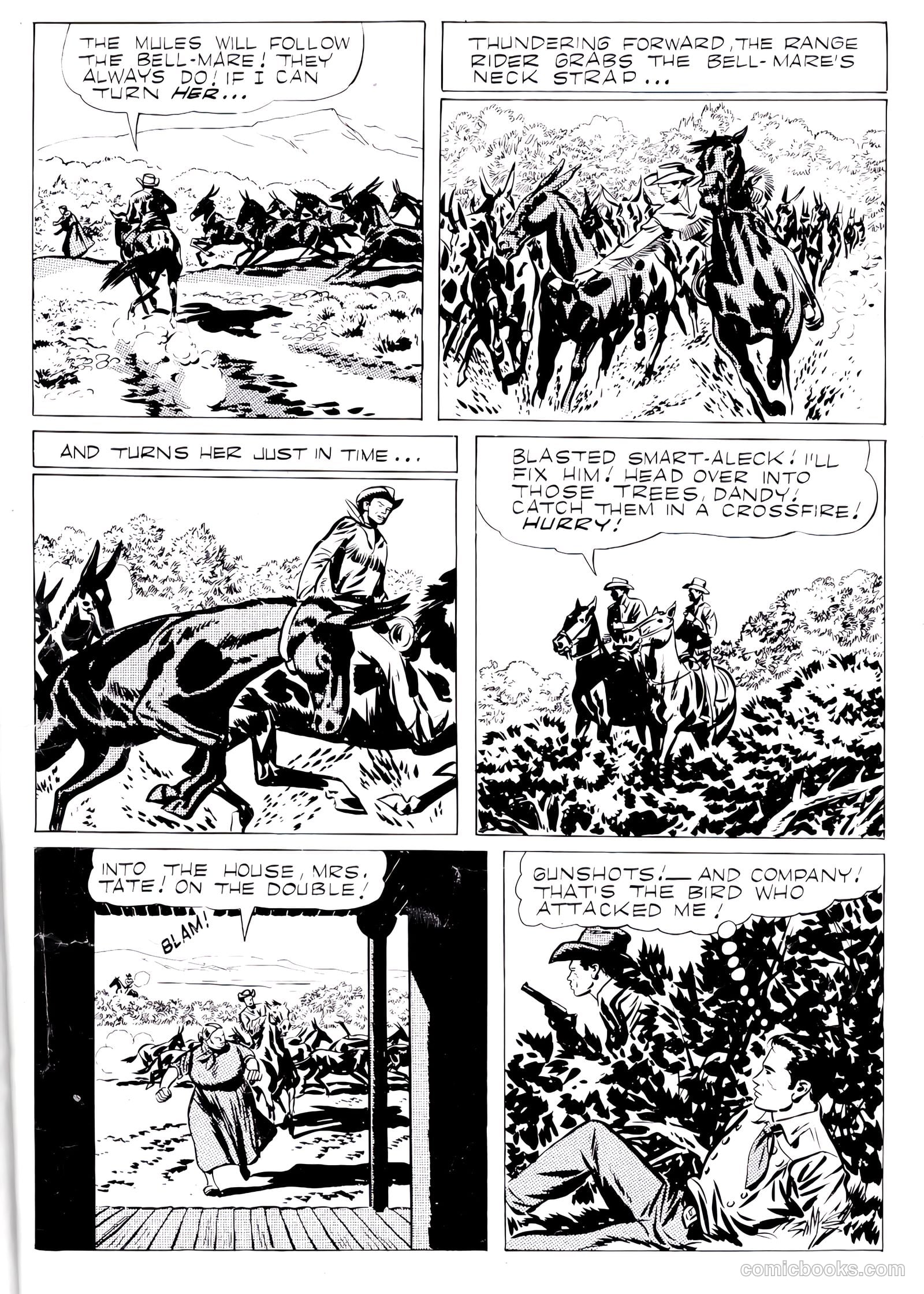Range Rider #13 (1956) — page 35 of 36