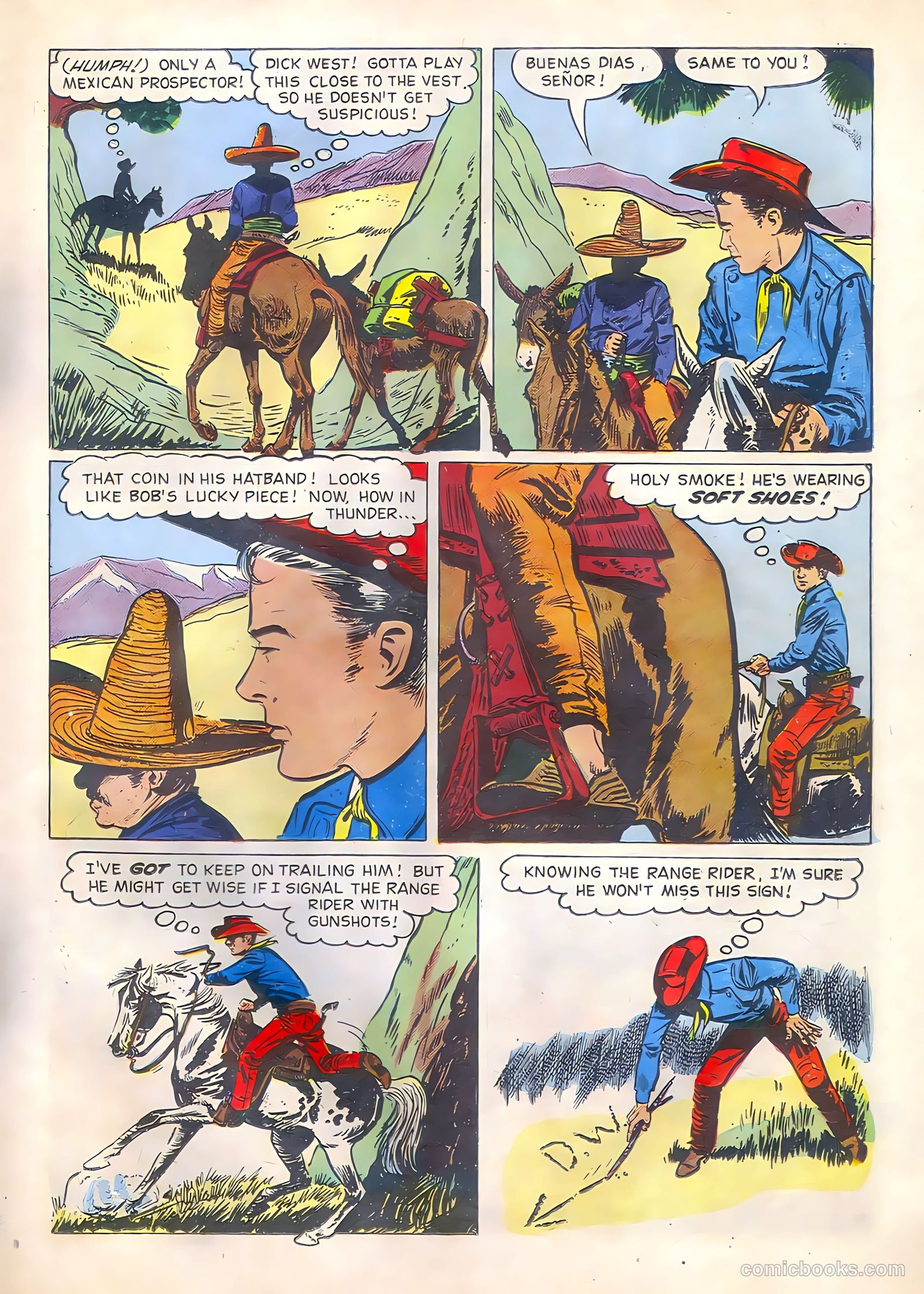 Range Rider #14 (1956) — page 15 of 36