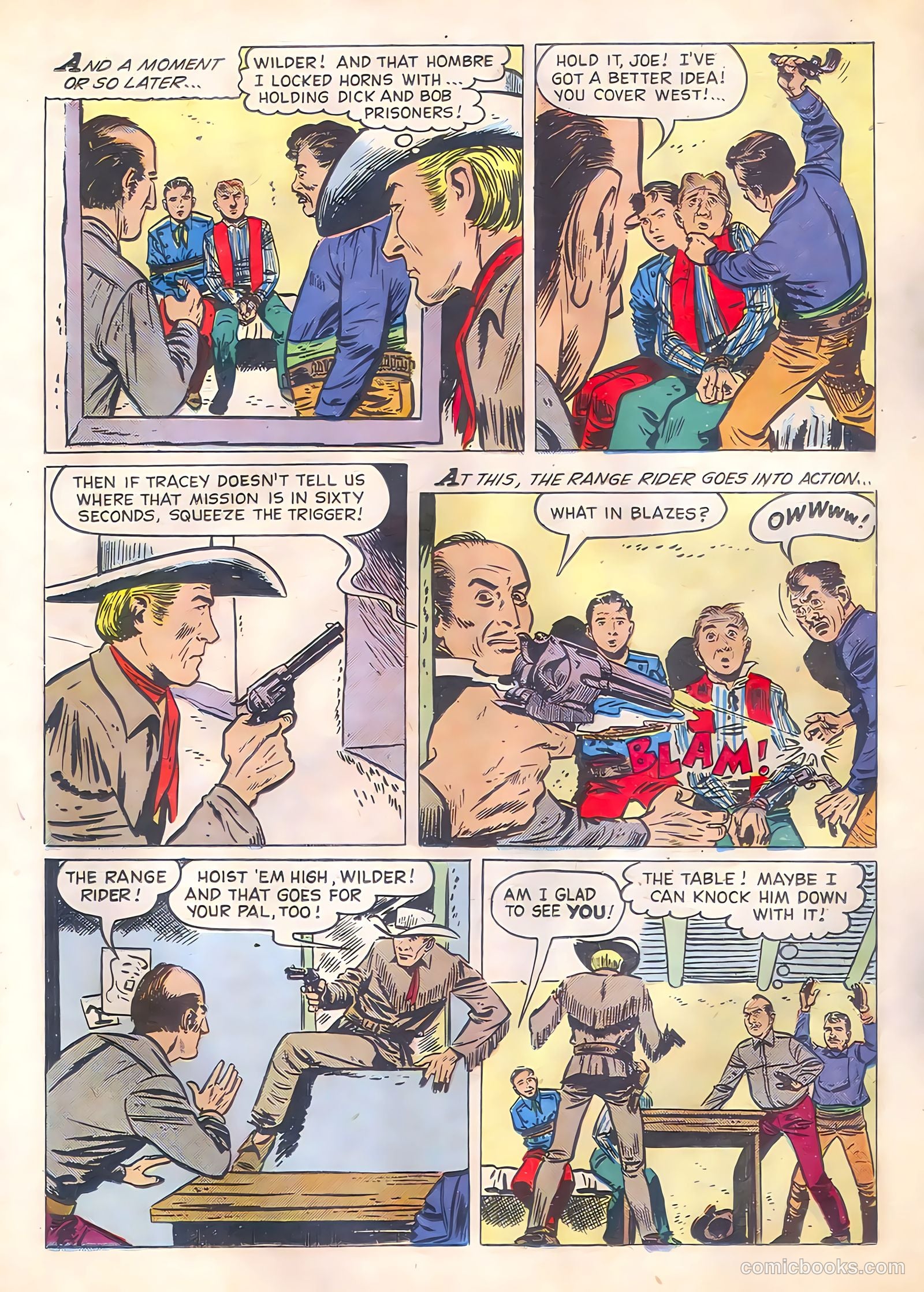 Range Rider #14 (1956) — page 18 of 36