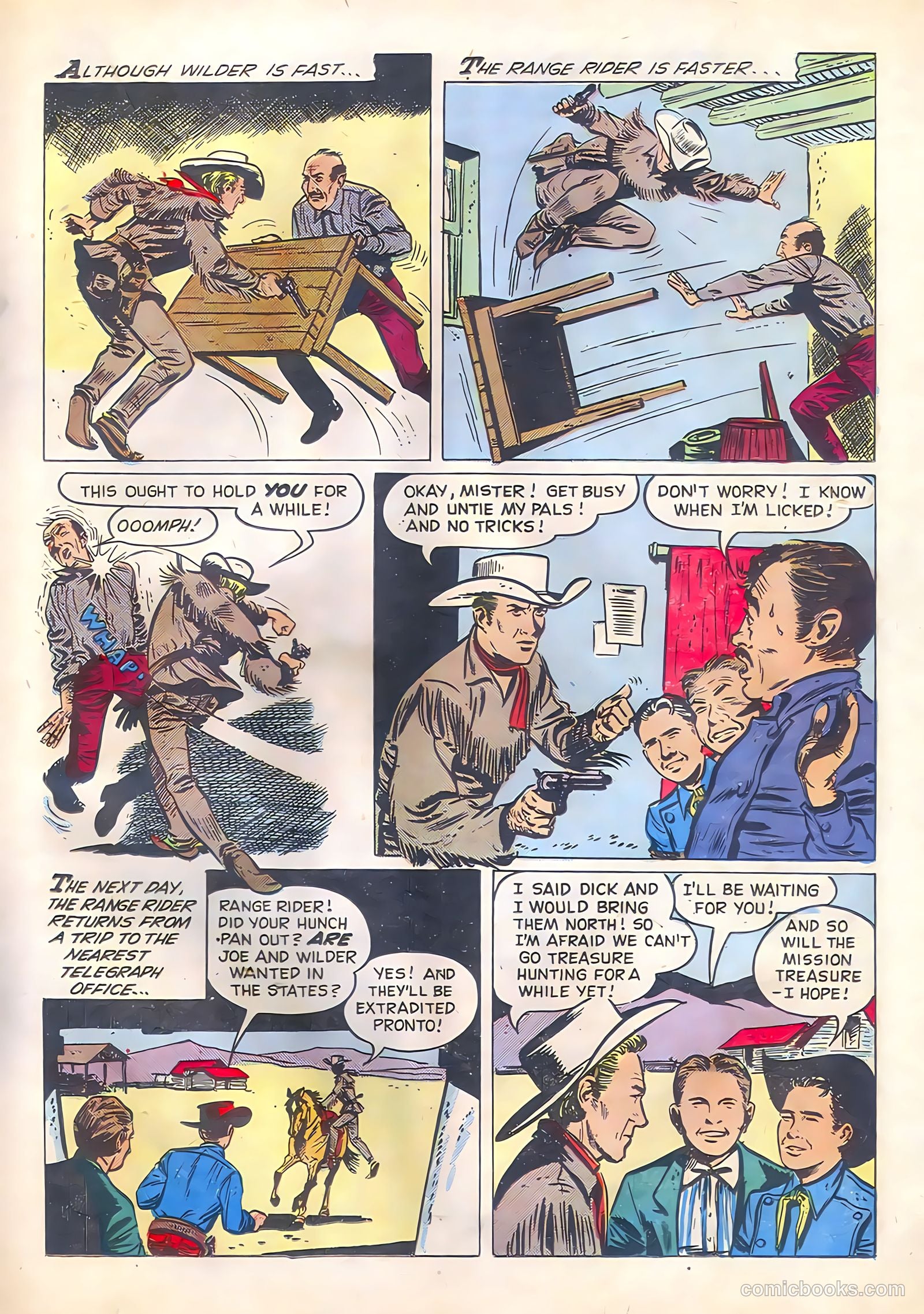 Range Rider #14 (1956) — page 19 of 36