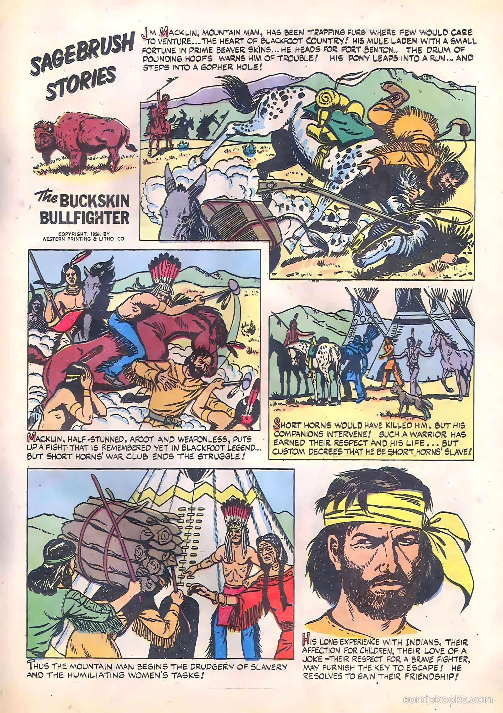 Range Rider #14 (1956) — page 21 of 36